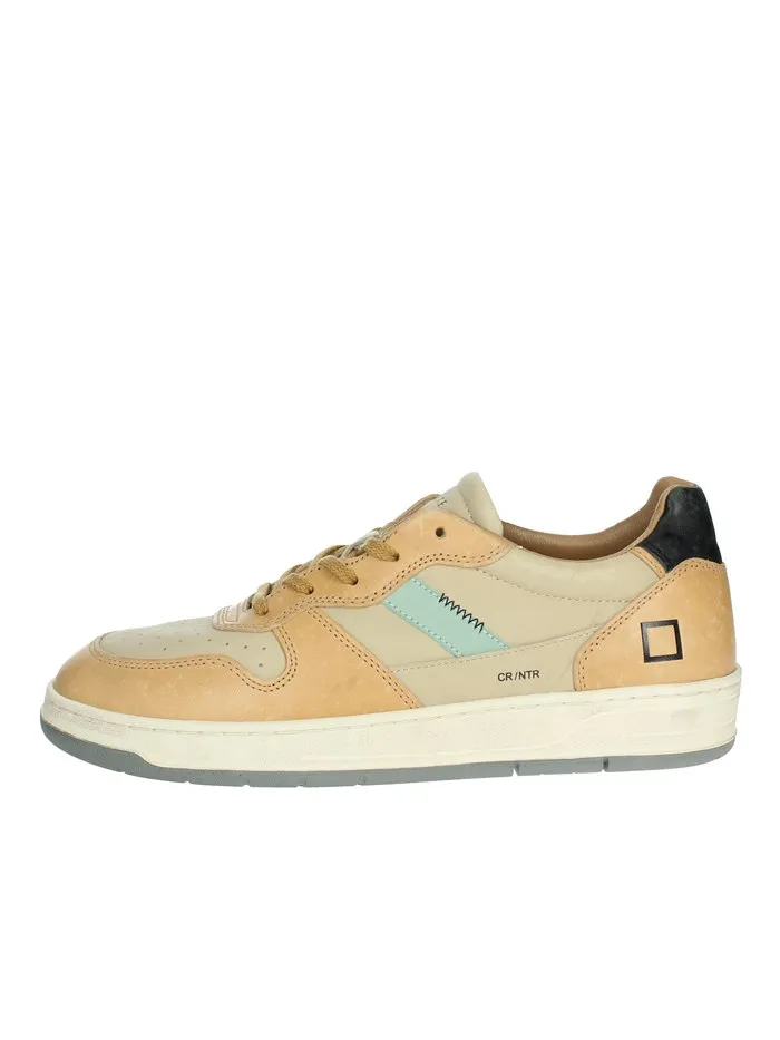 D.A.T.E.  SNEAKERS BASSA M391-C2-PO-BI CUOIO