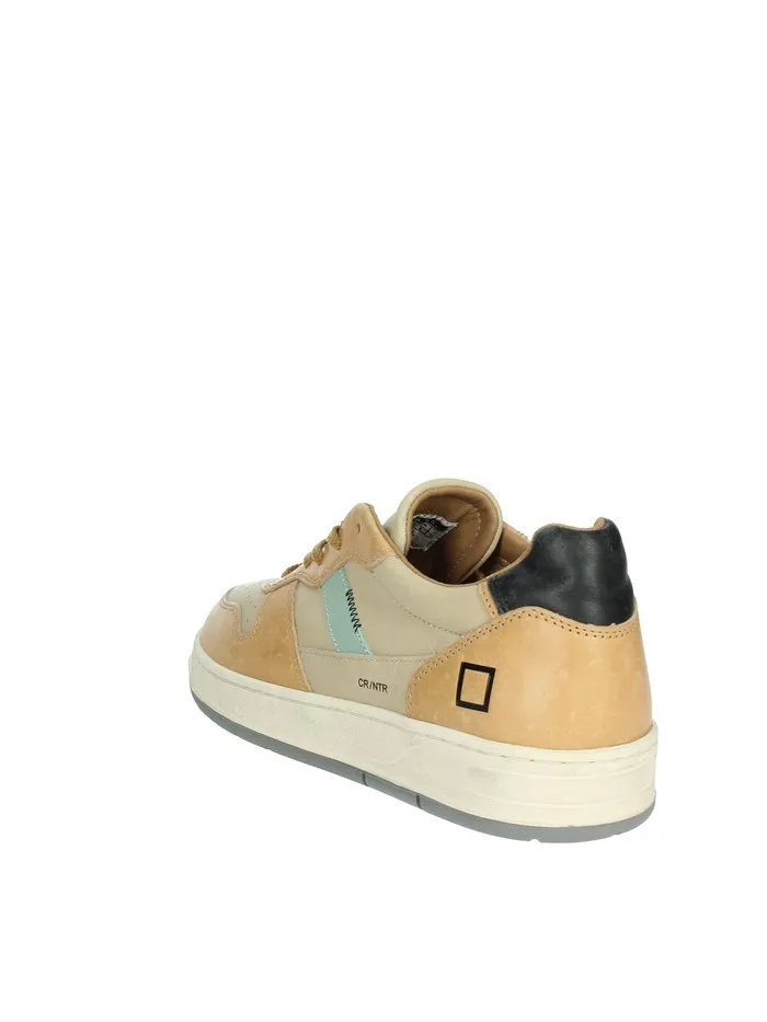 D.A.T.E.  SNEAKERS BASSA M391-C2-PO-BI CUOIO