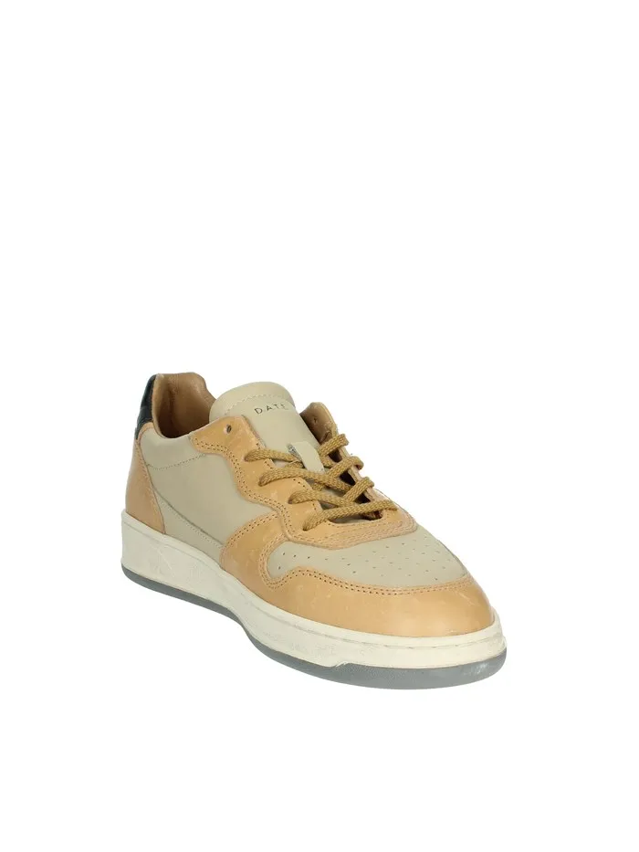 D.A.T.E.  SNEAKERS BASSA M391-C2-PO-BI CUOIO
