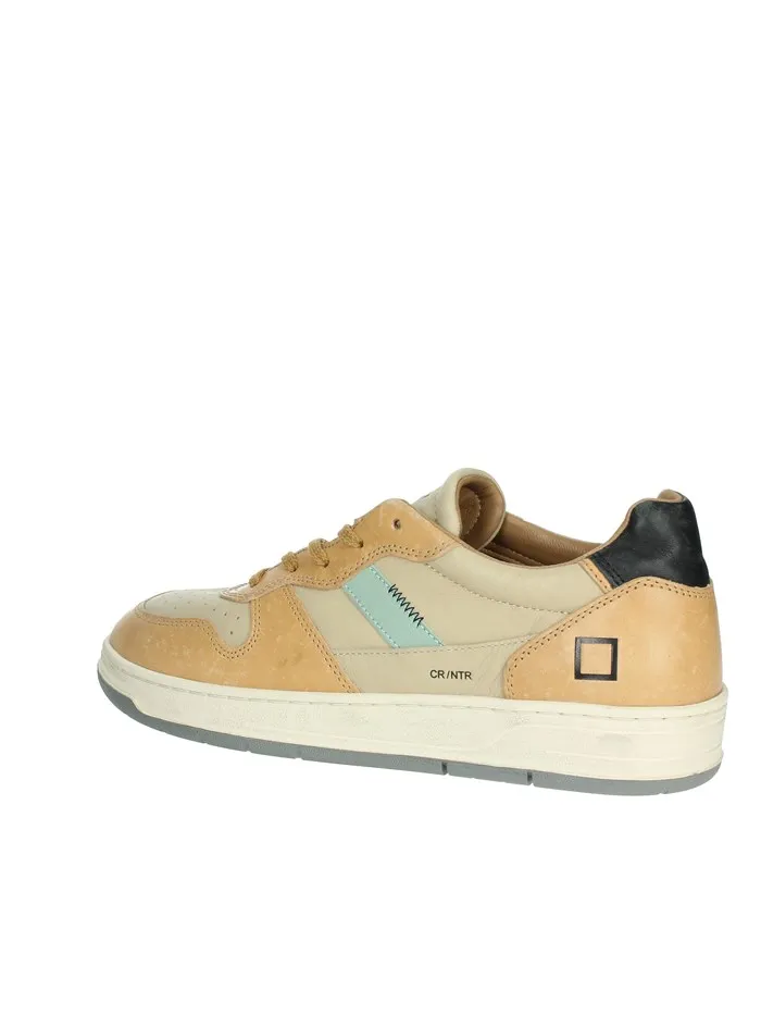D.A.T.E.  SNEAKERS BASSA M391-C2-PO-BI CUOIO