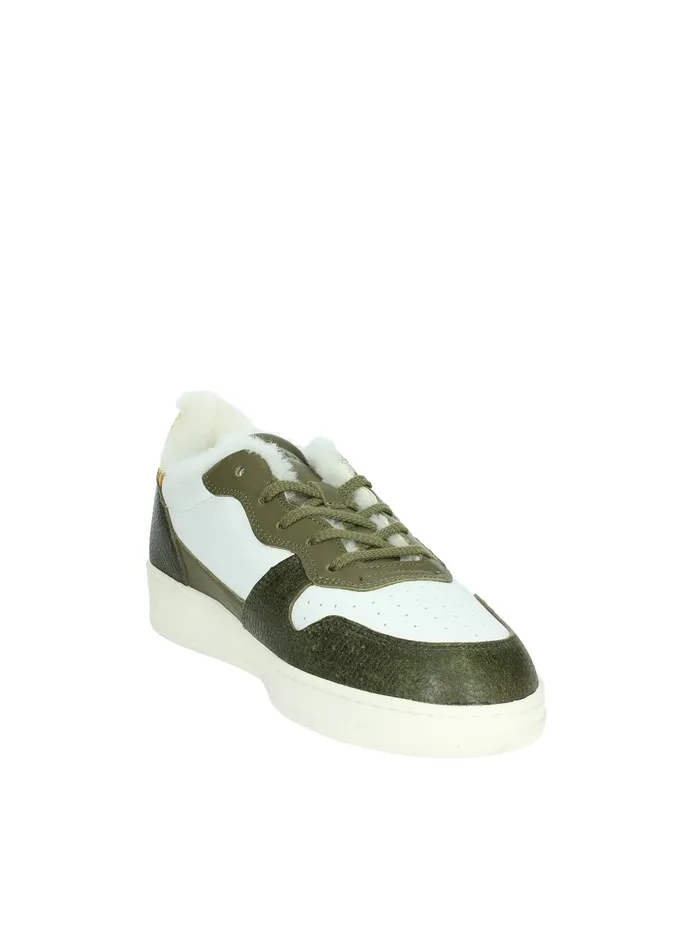 D.A.T.E.  SNEAKERS BASSA M391-C2F-NT-WA BIANCO/VERDE