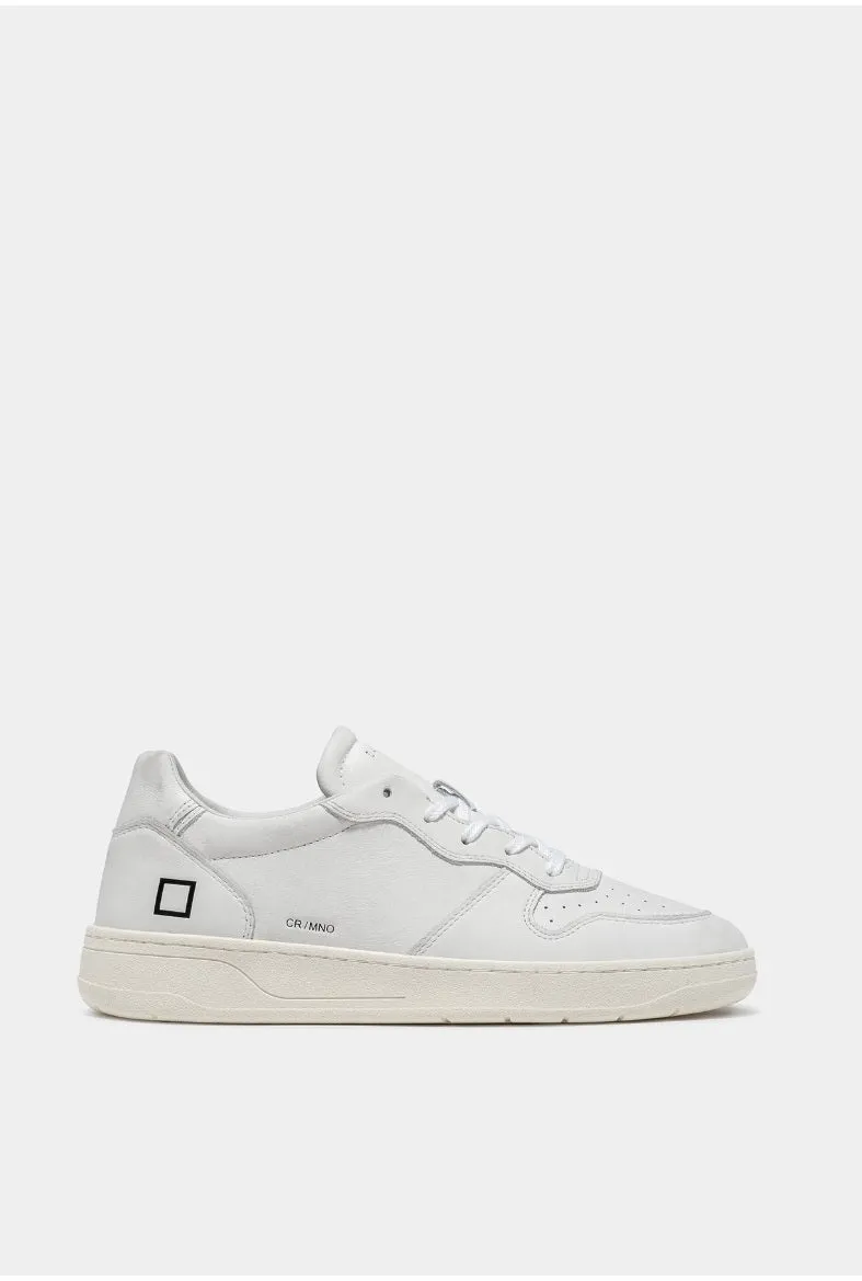 D.A.T.E. SNEAKERS UOMO COURT MONO WHITE M361 CR MN WB