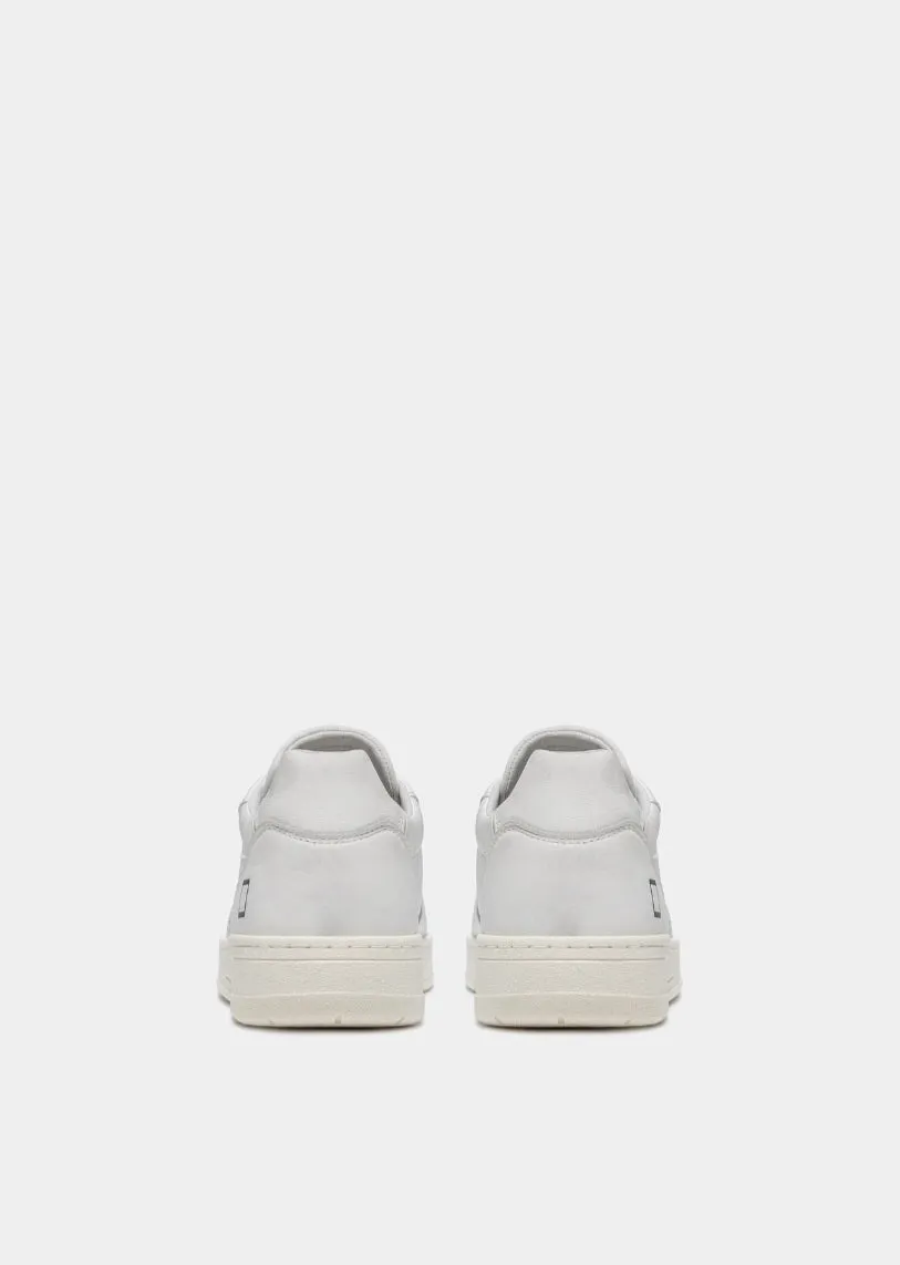 D.A.T.E. SNEAKERS UOMO COURT MONO WHITE M361 CR MN WB