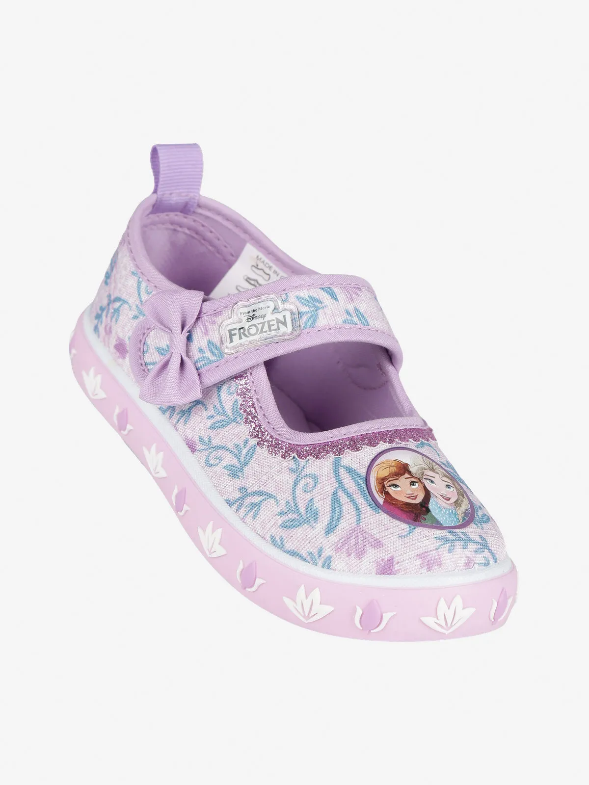Disney Frozen Ballerine fille en toile imprimée
