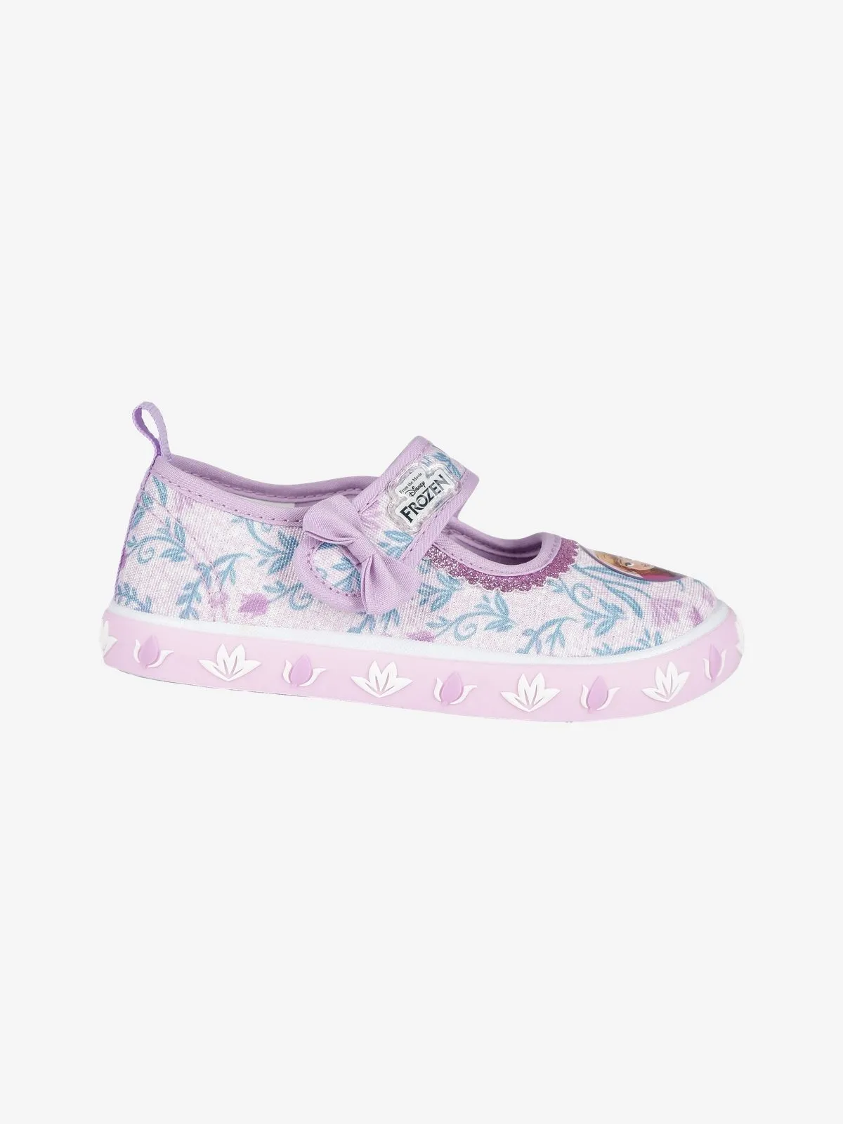 Disney Frozen Ballerine fille en toile imprimée