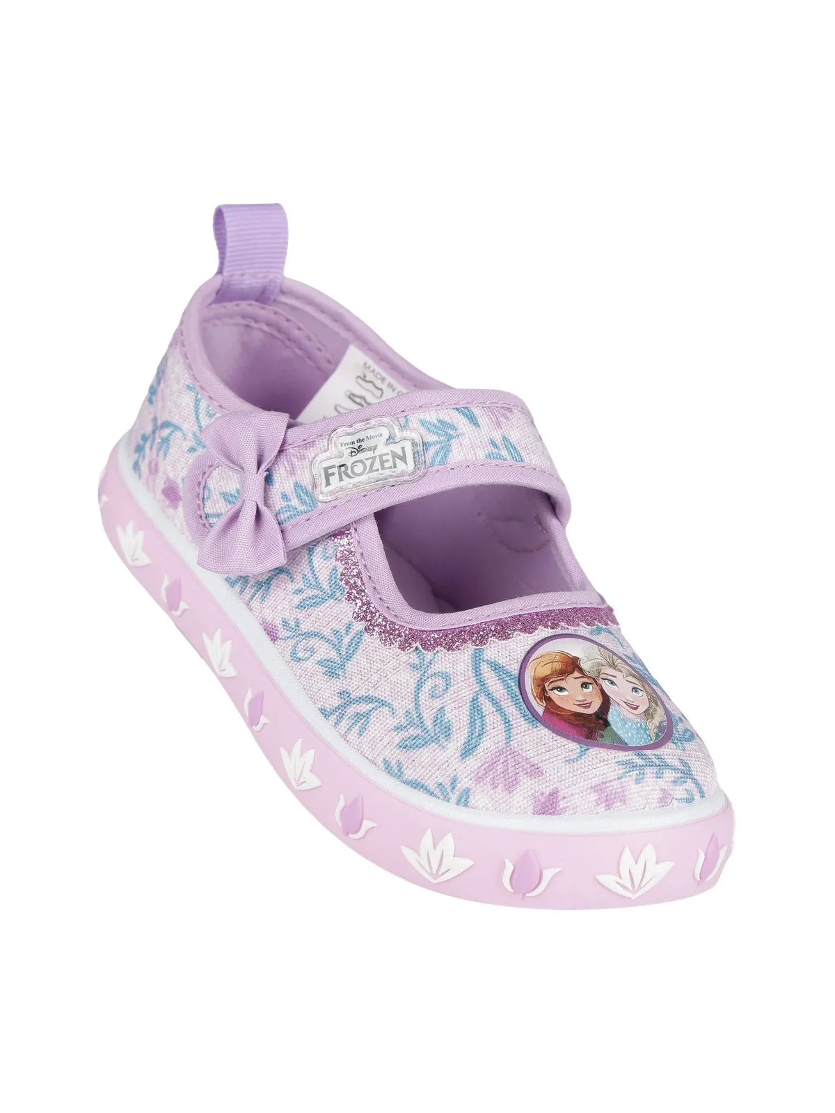 Disney Frozen Ballerine fille en toile imprimée