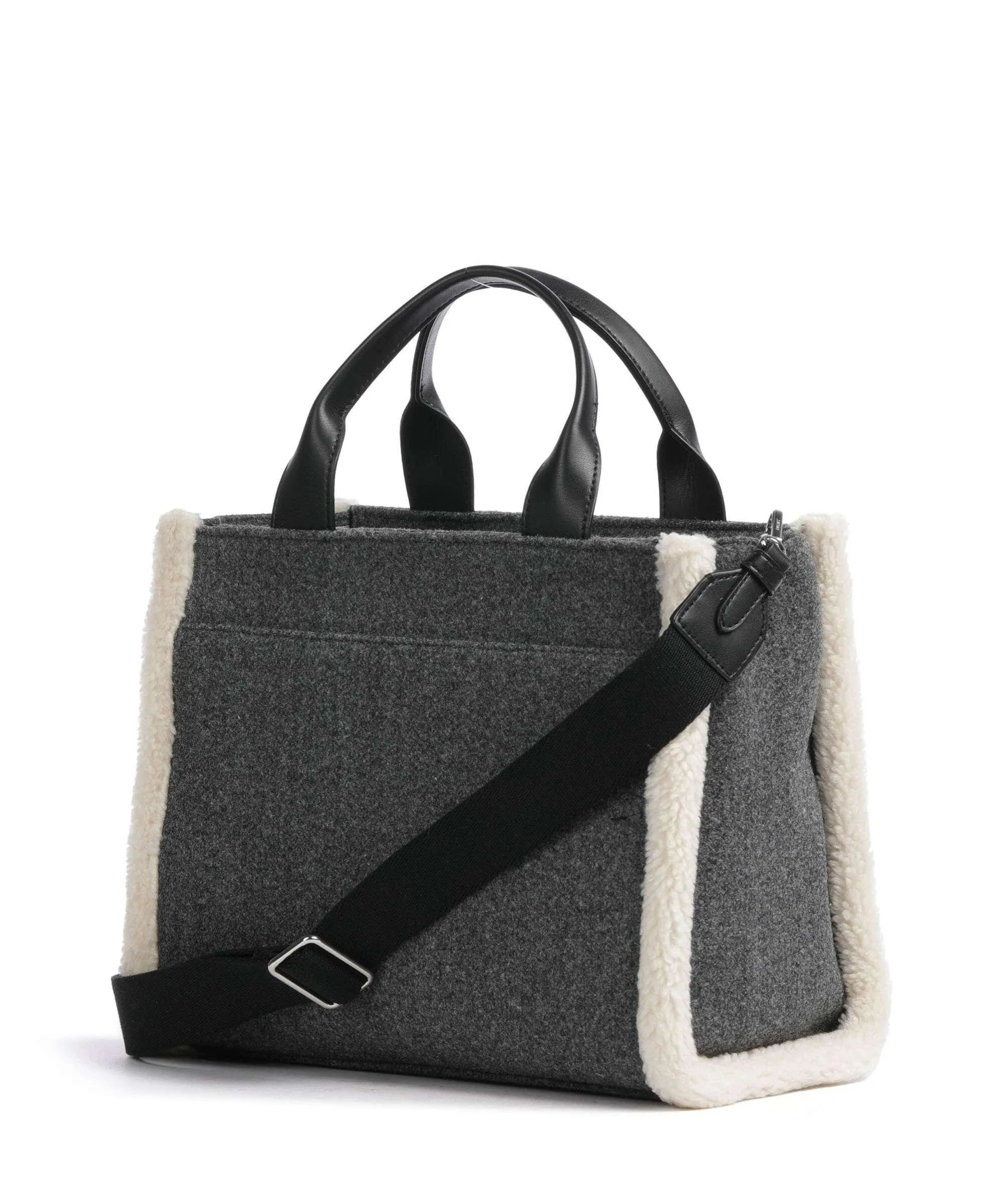  DKNY Hadlee Borsa a mano tissu grigio scuro  