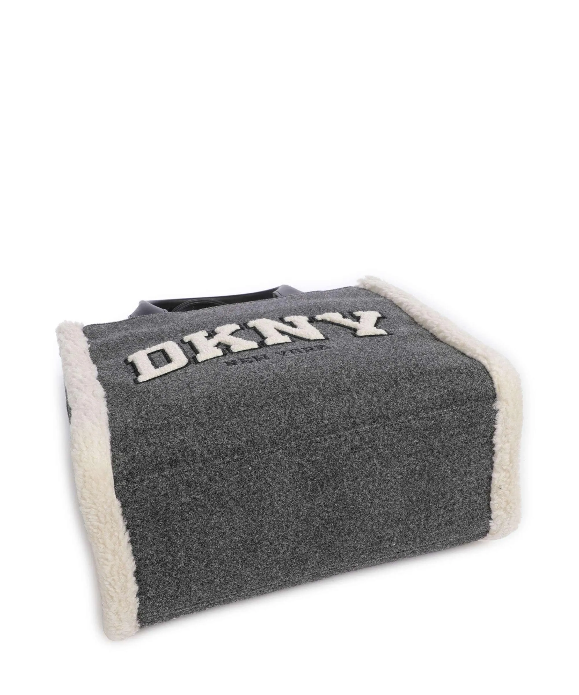  DKNY Hadlee Borsa a mano tissu grigio scuro  