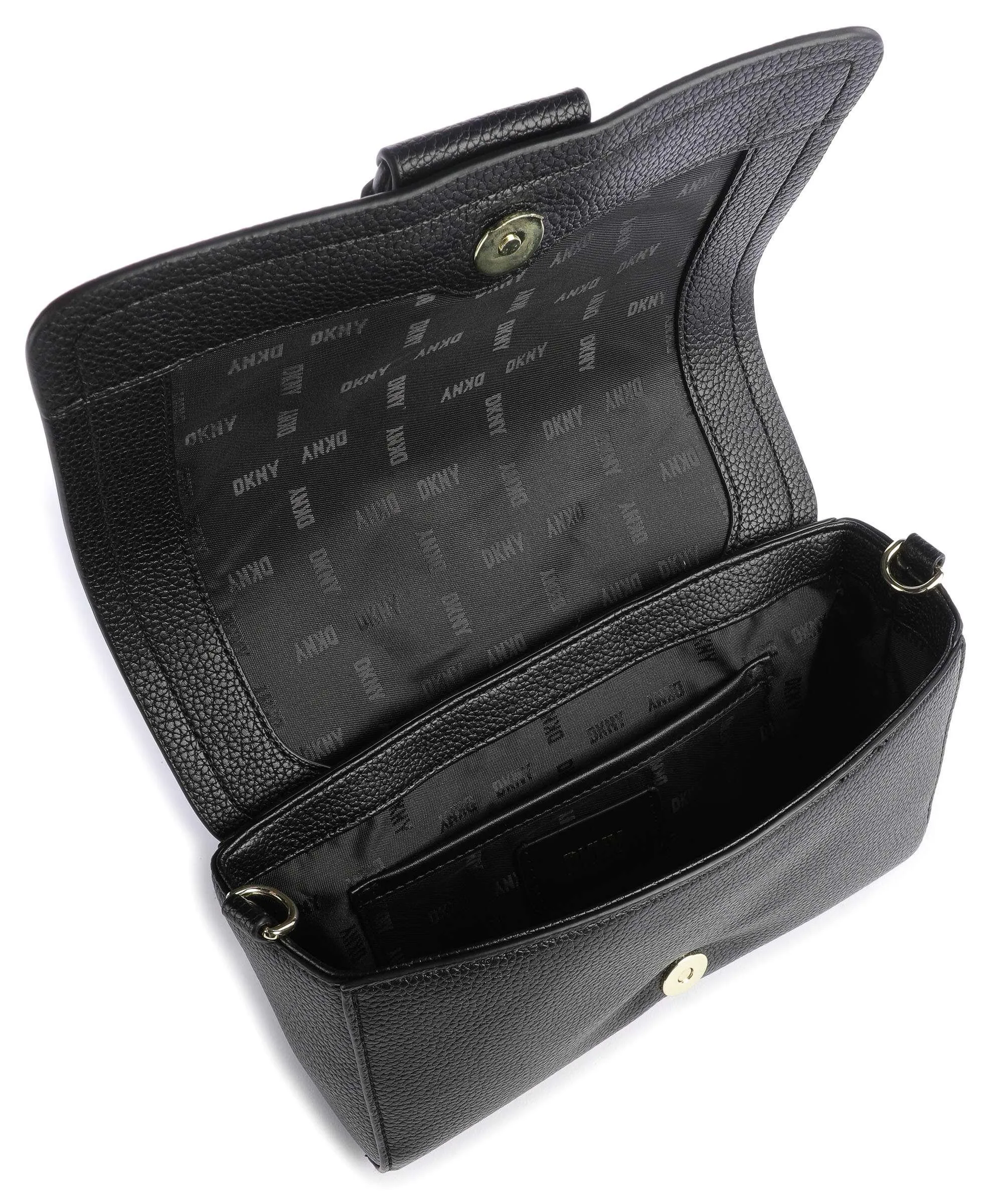  DKNY Rita Borsa a tracolla pelle sintetica nero  