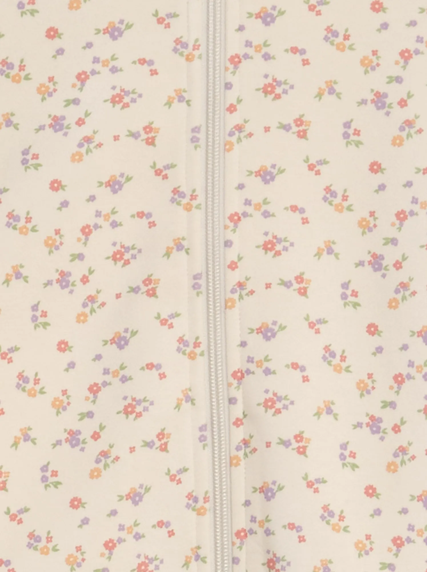 Felpa con cappuccio fantasia - BEIGE