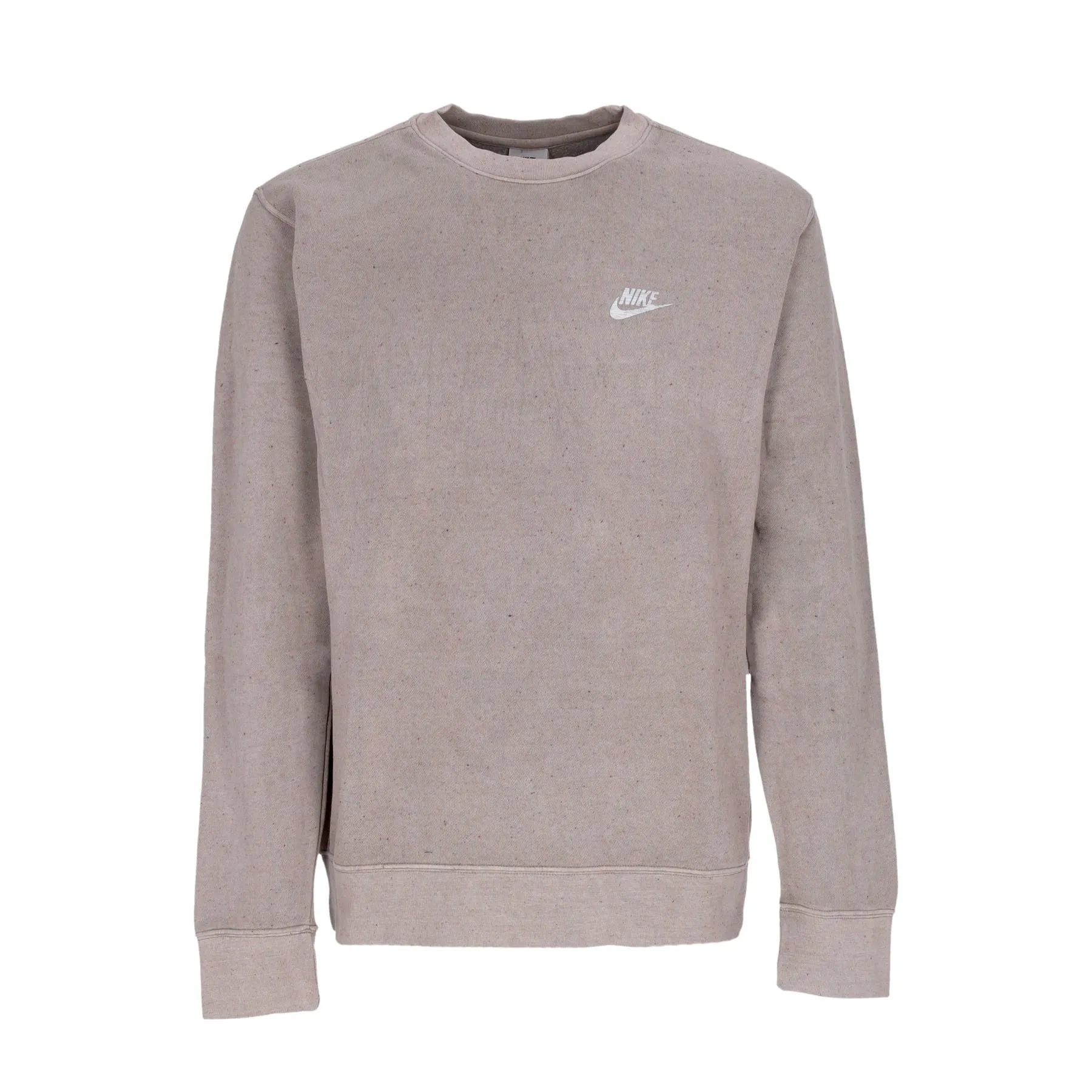 Felpa Girocollo Uomo Club+ Bb Crew Revival Olive Grey
