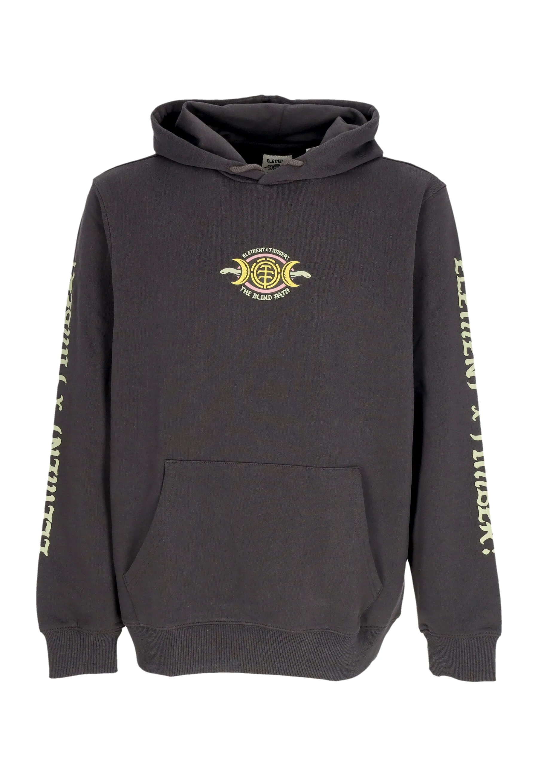 Felpa Leggera Cappuccio Uomo Wisdom Hoodie X Timber Off Black