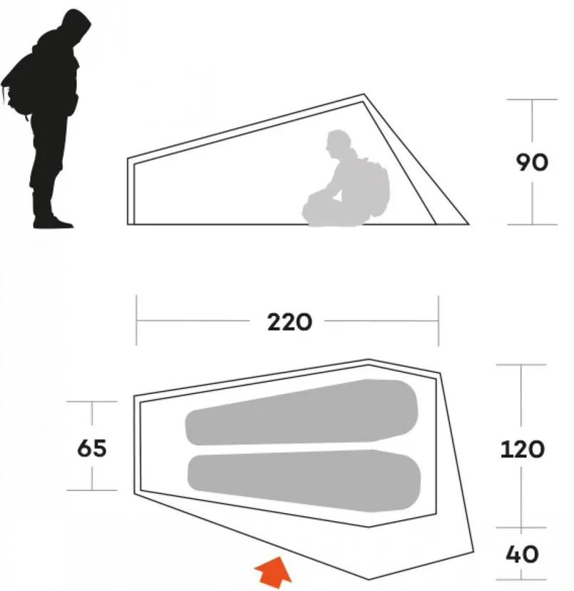 Ferrino Piuma 2 tenda trekking