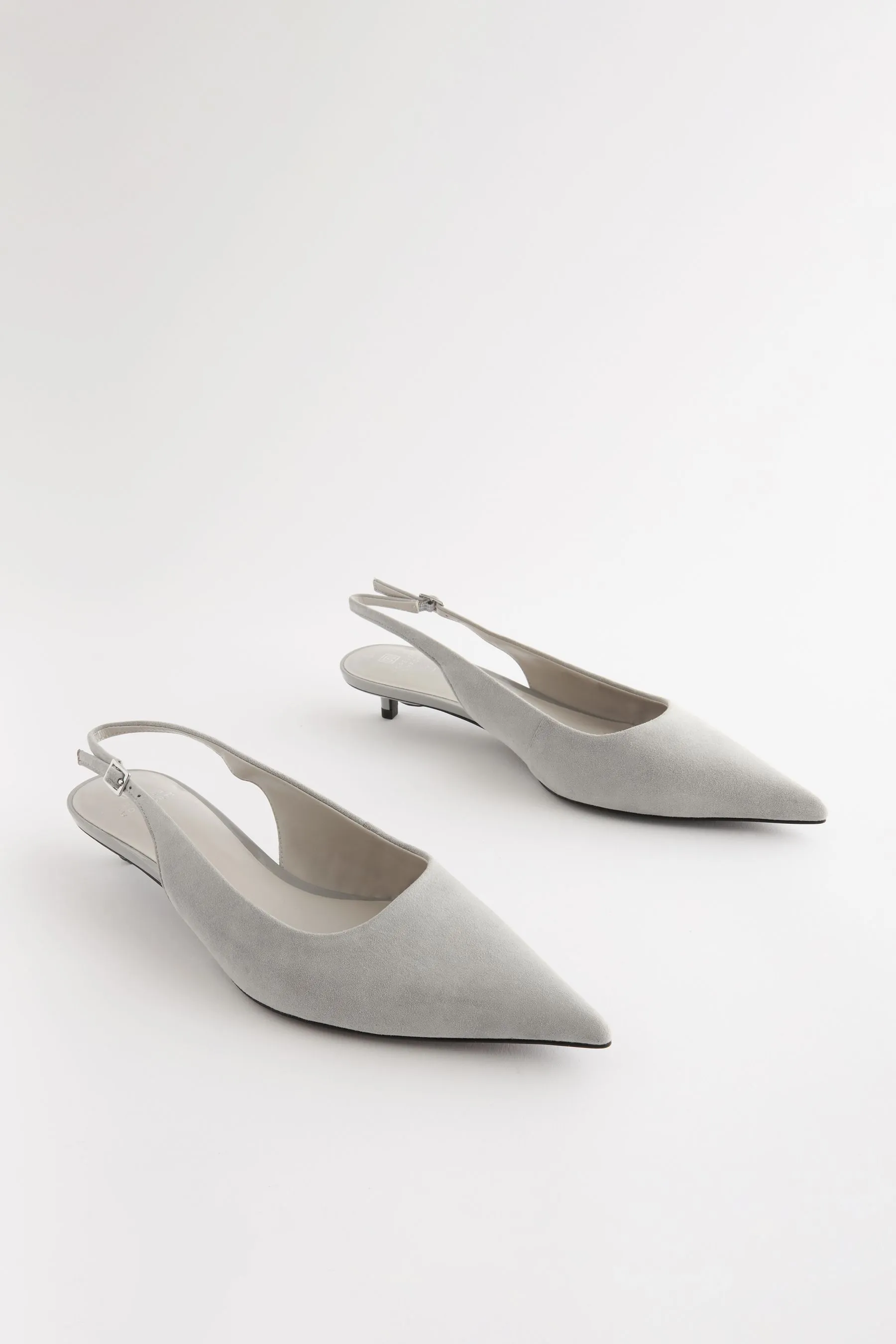 Forever Comfort® - Scarpe da ginnastica basse a rocchetto con cinturino posteriore e tacco Scarpe