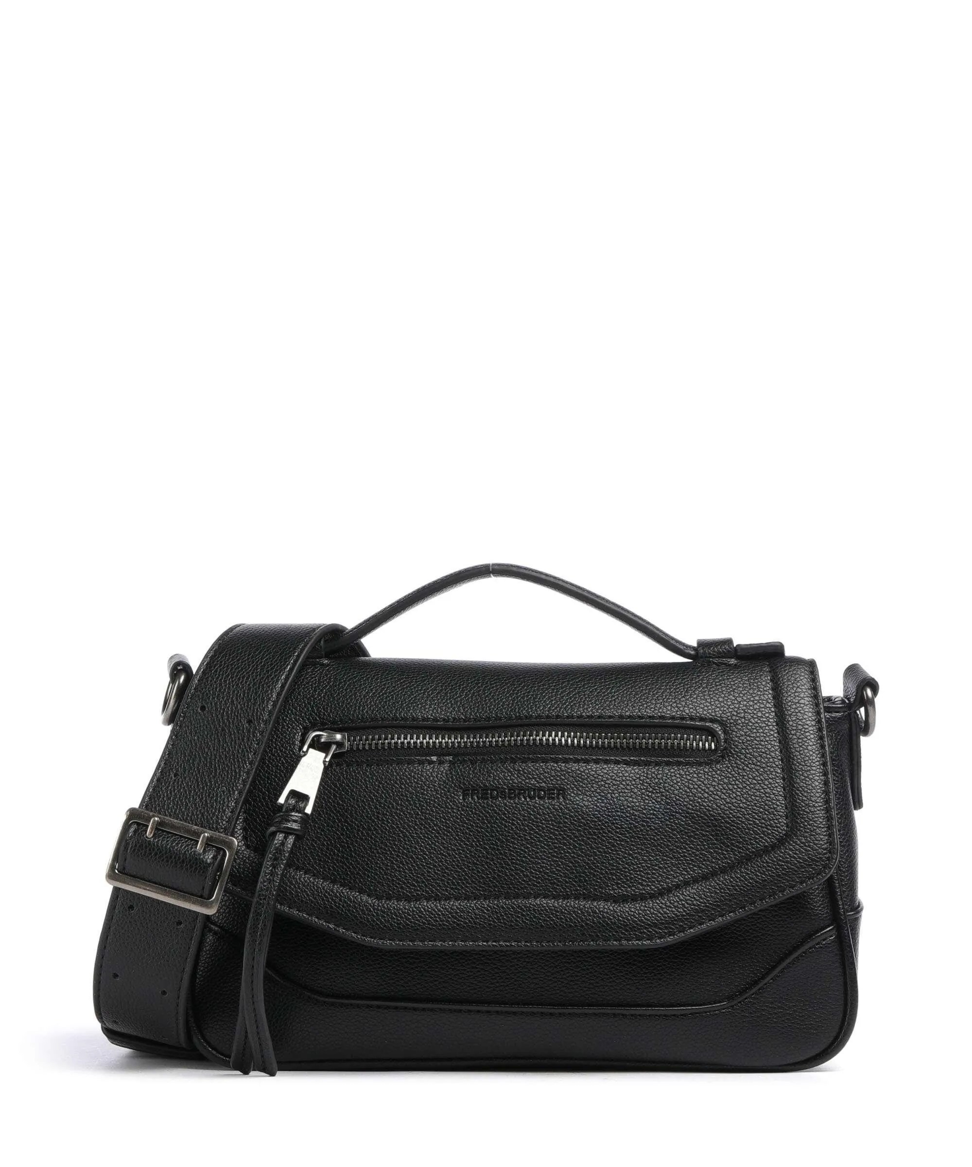  FredsBruder Bestie Borsa a tracolla pelle riciclato nero  