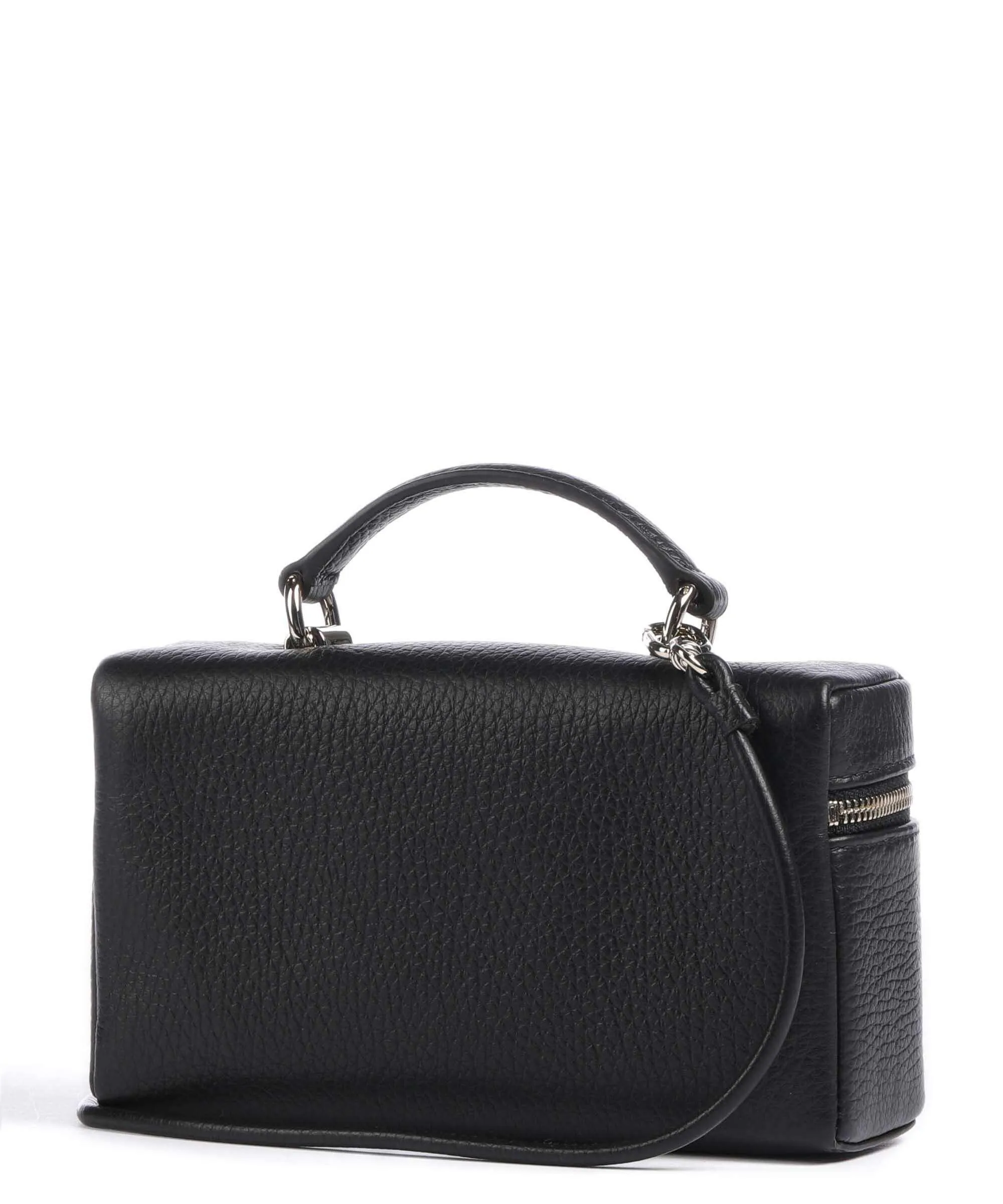  Furla Camelia Micro Borsa a tracolla pelle granulata nero  