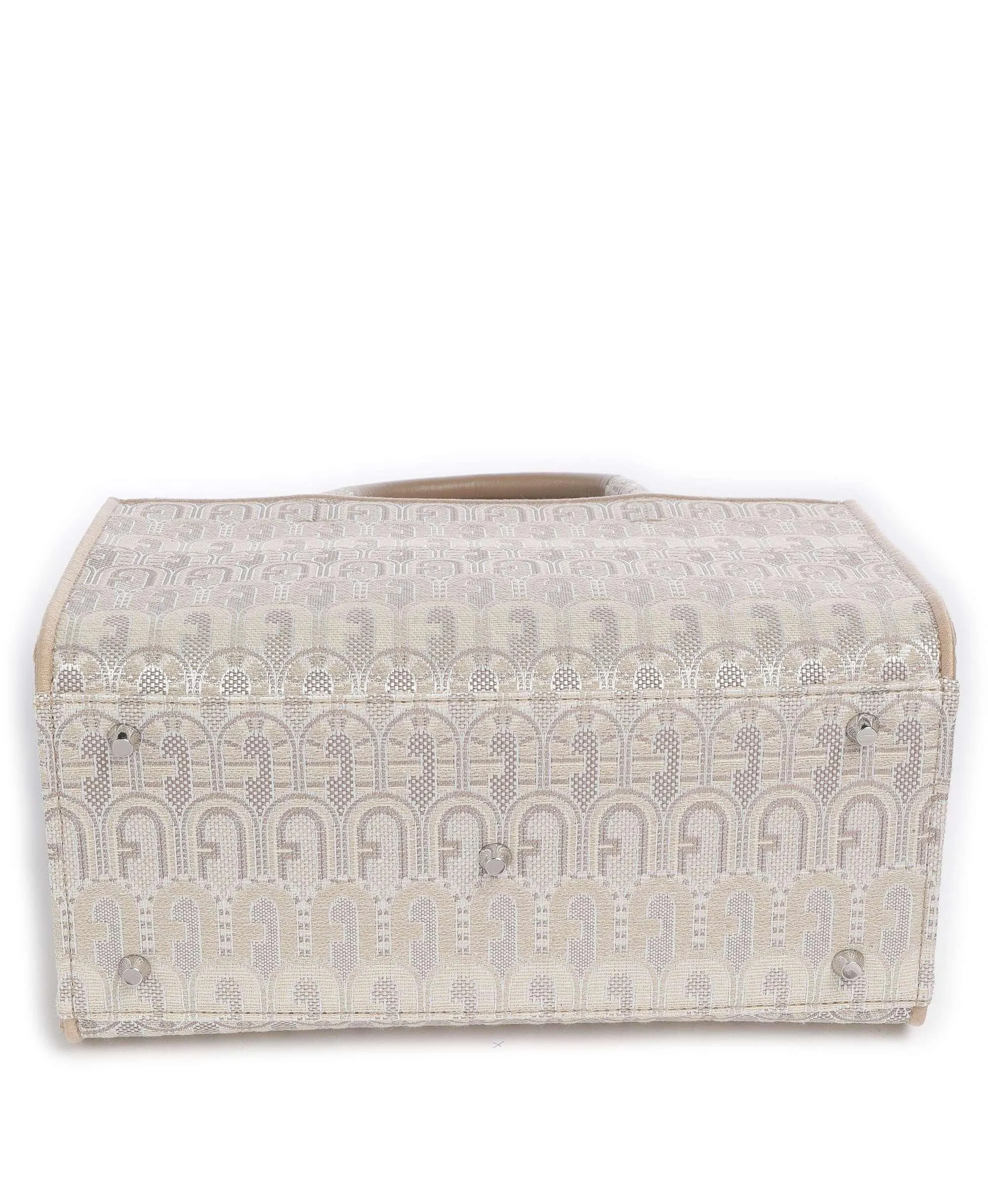  Furla Opportunity S Borsa a mano cotone, poliestere natura  