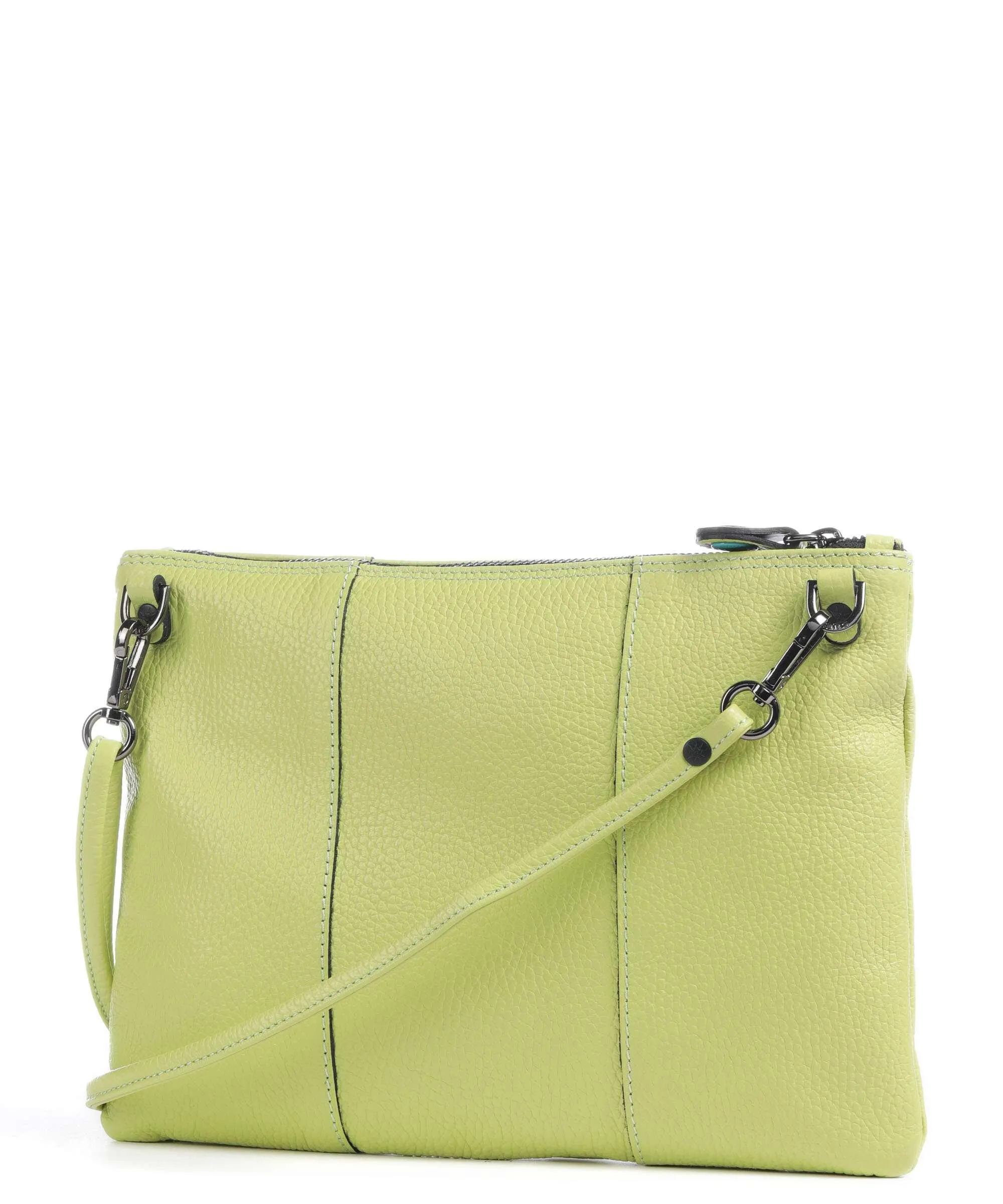  Gabs Beyonce M Borsa a spalla pelle di vitello grana giallo verde  