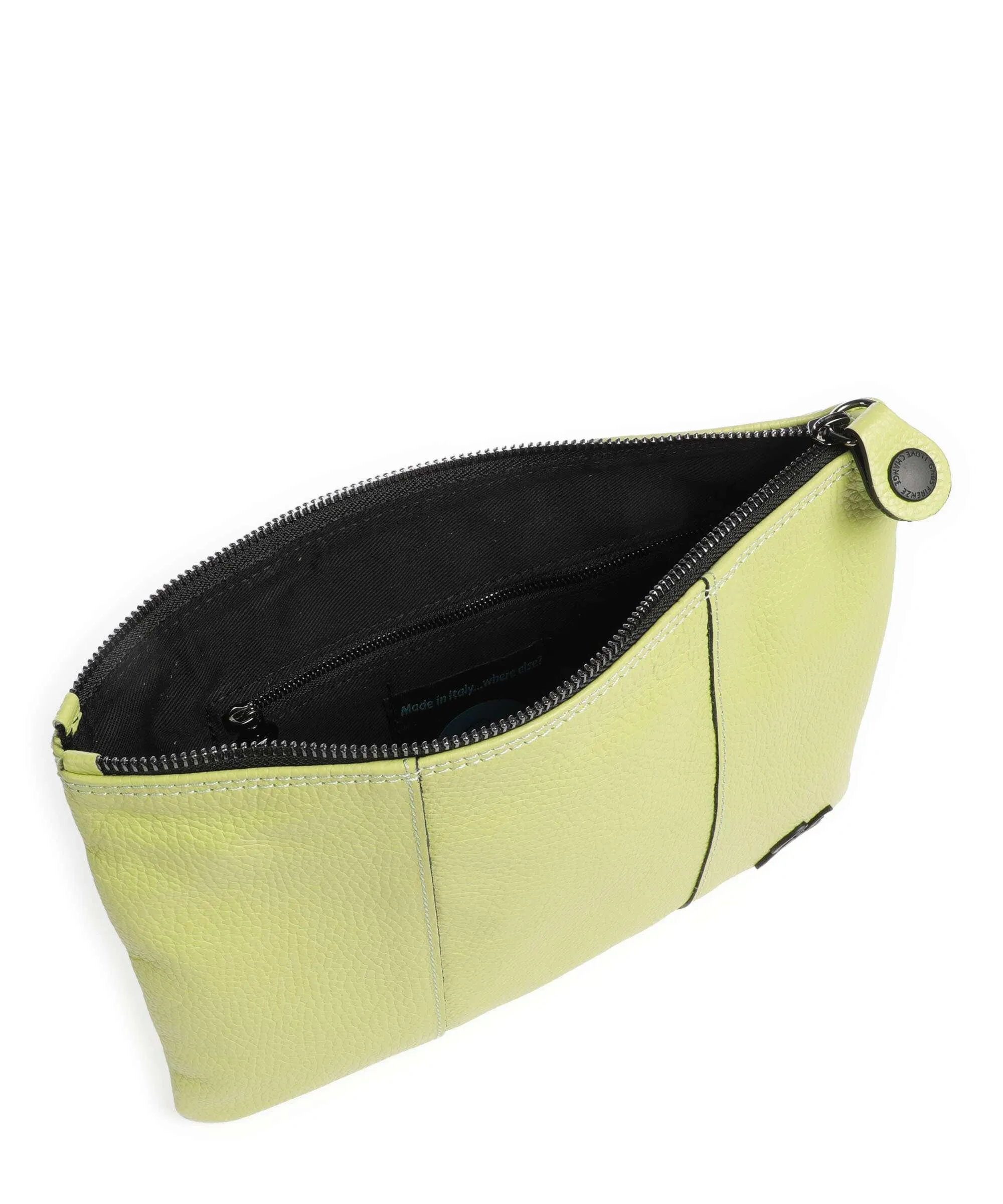  Gabs Beyonce M Borsa a spalla pelle di vitello grana giallo verde  