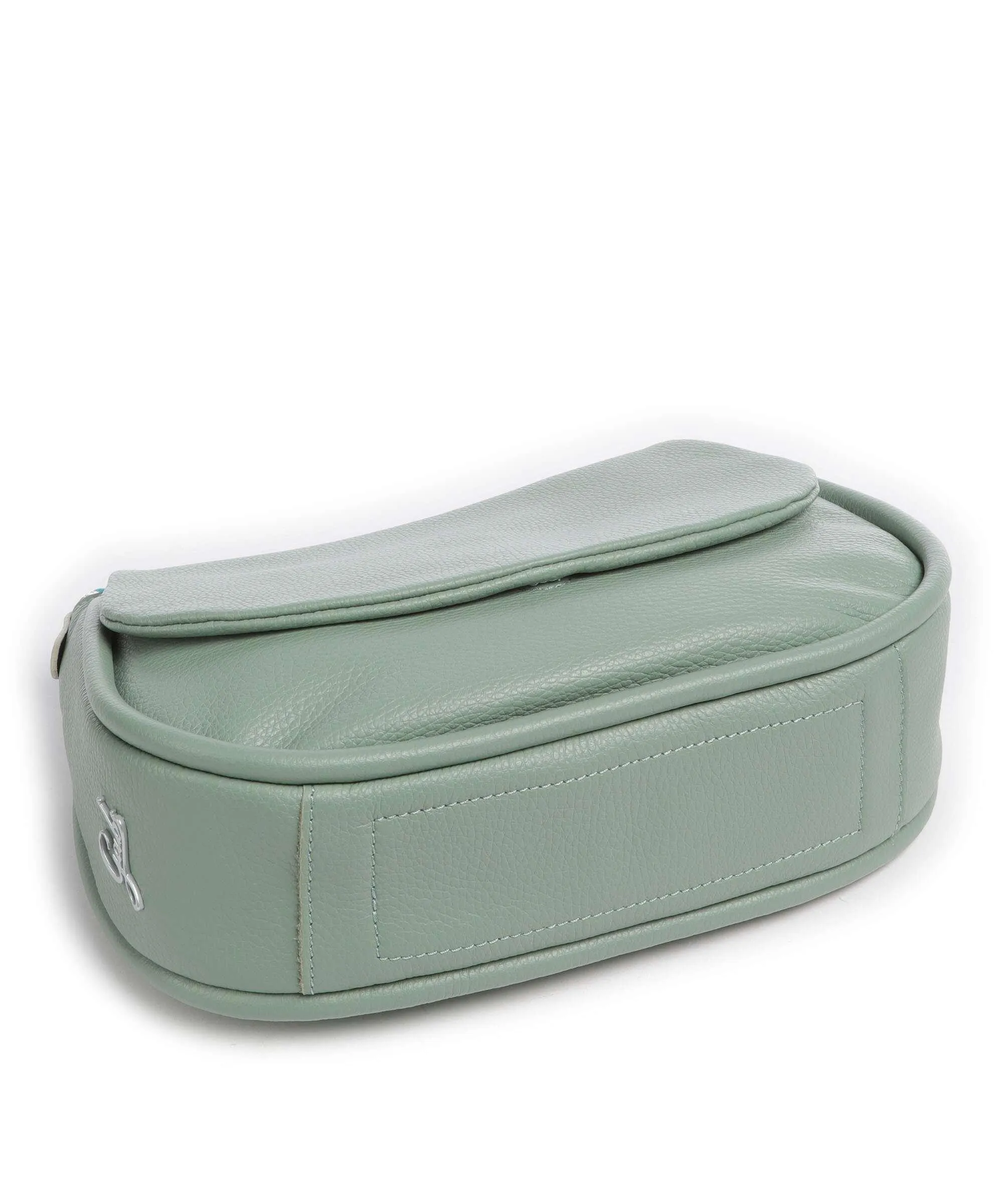  Gabs Elda M Borsa a spalla pelle di vitello grana verde  