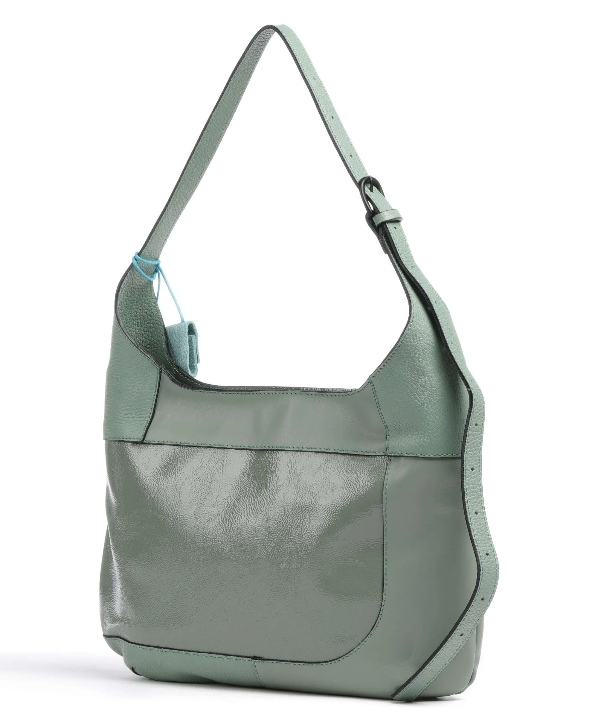  Gabs Mirta L Borsa hobo pelle di vitello grana verde  