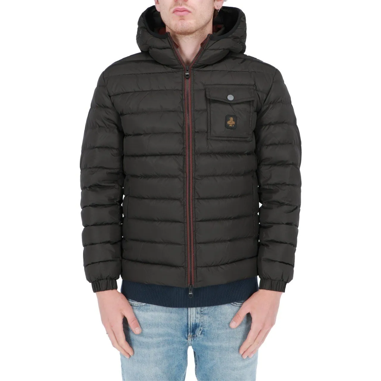 Giacca Refrigiwear Uomo Piuma Cappuccio Hunter Jacket MUSTANG MUSTANG