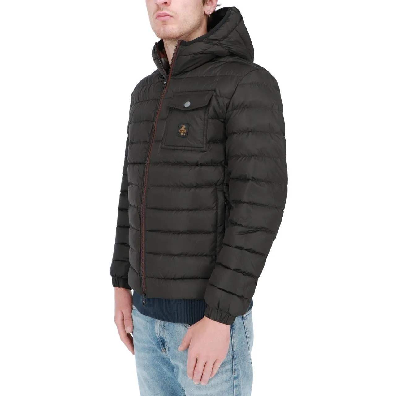Giacca Refrigiwear Uomo Piuma Cappuccio Hunter Jacket MUSTANG MUSTANG
