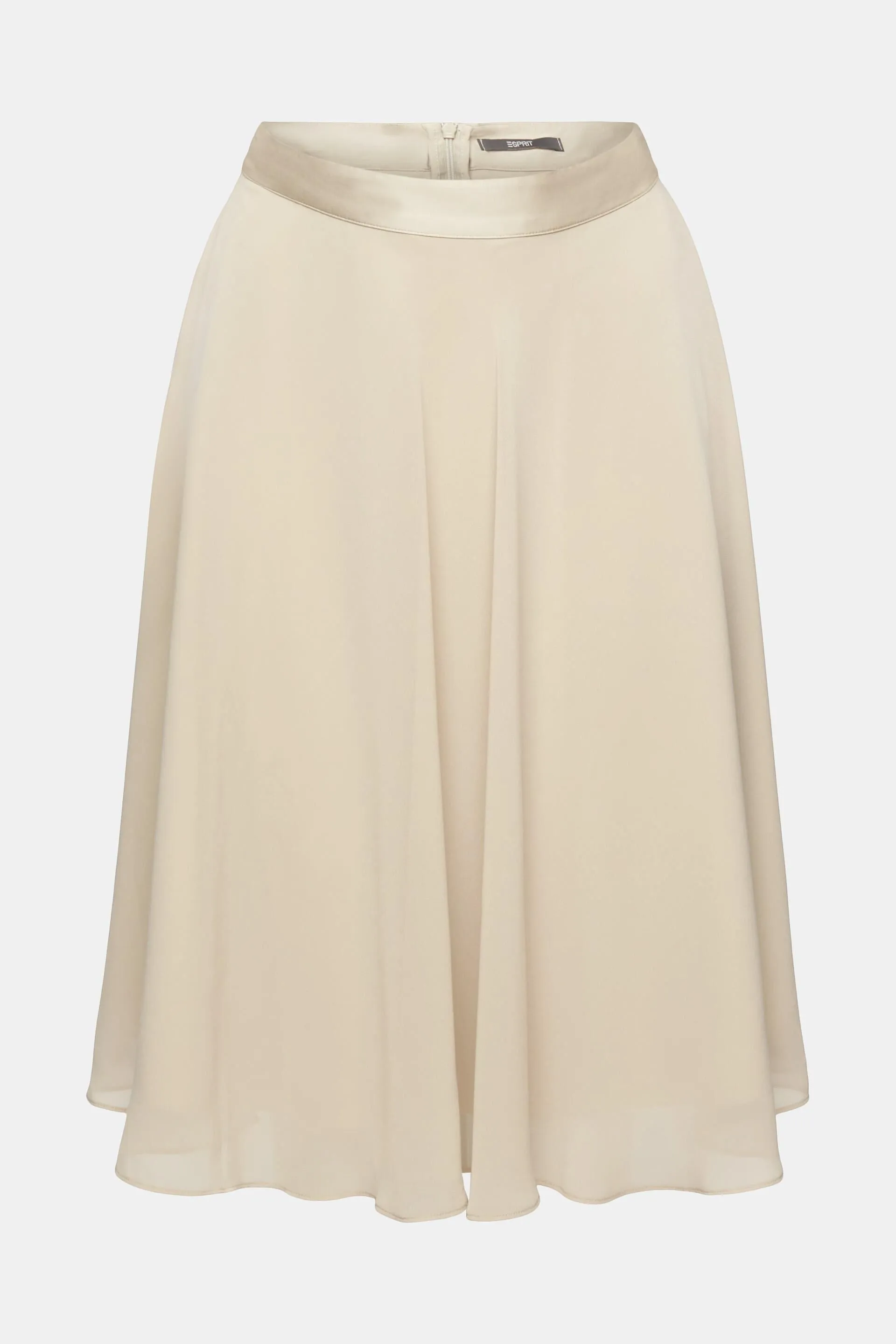 Gonna in chiffon lunga fino al ginocchio