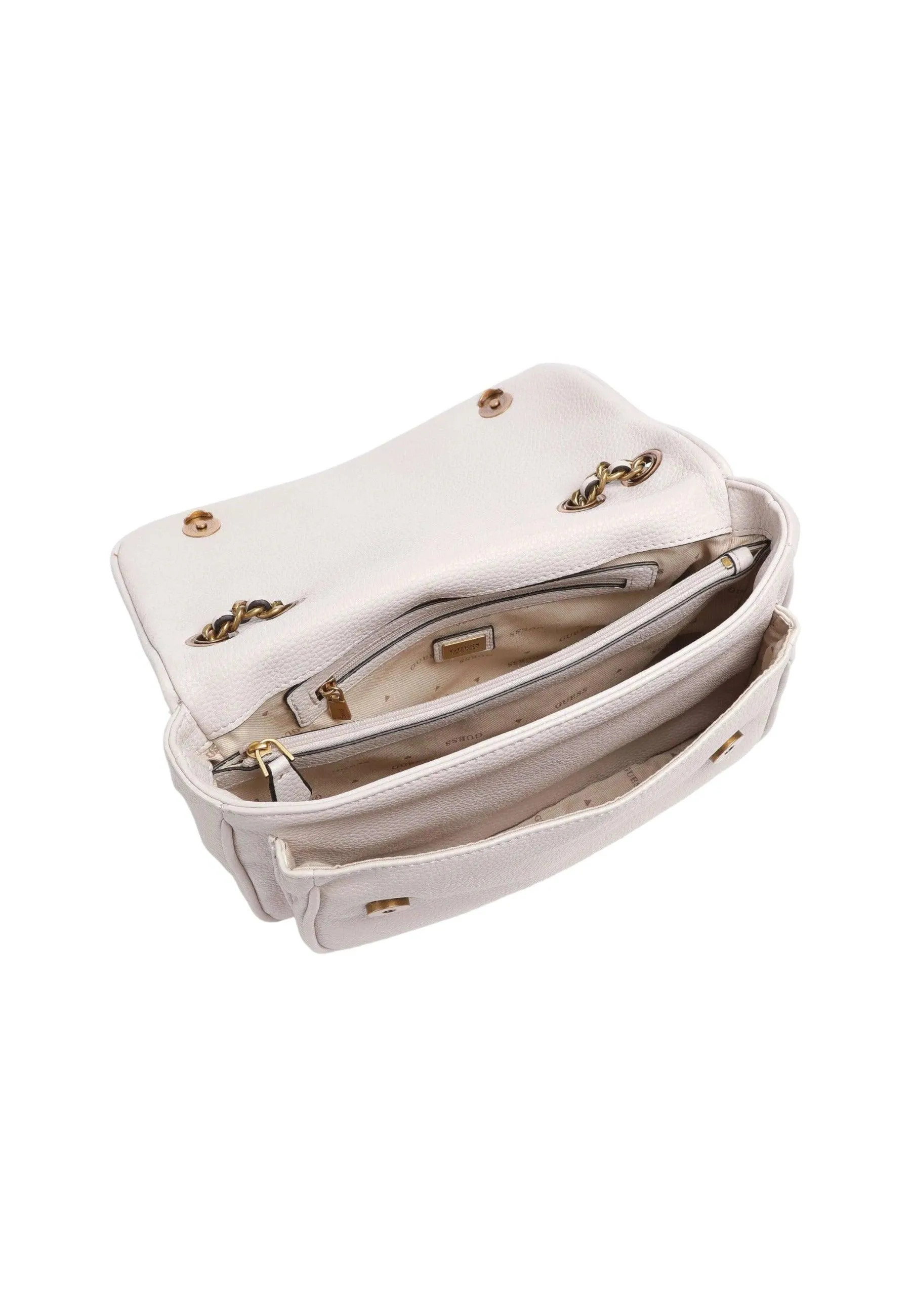 GUESS Becci Borsa Bianco Seashell VB878221