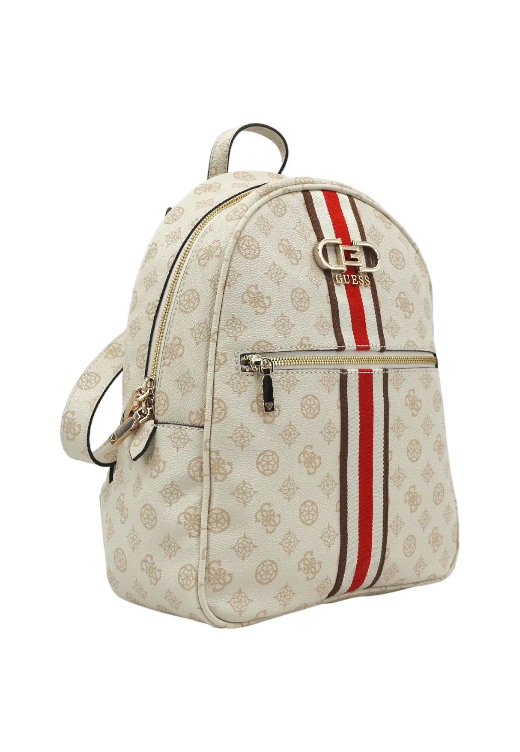 GUESS Nelka Zaino Donna Cream Logo PG930732