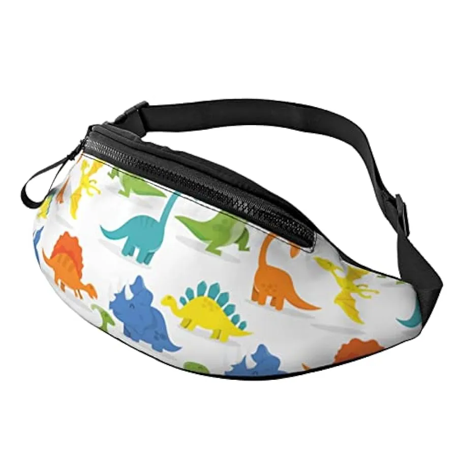 Happy Cartoon Dinosauro Marsupio Sport Marsupio Borsa a tracolla a tracolla per correre Viaggiare Escursionismo 211953313