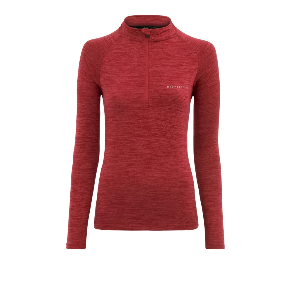 Higher State L/S Raglan Maglia da donna con zip - AW23