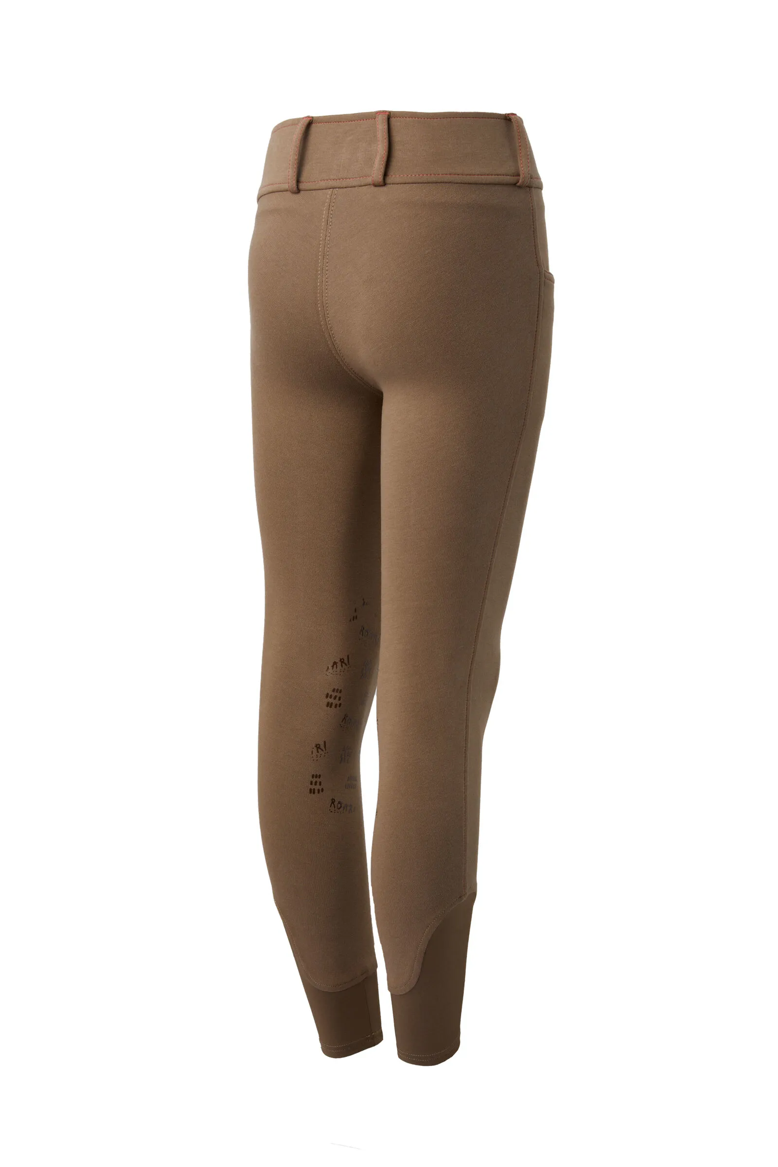 Horze Monster Pantaloni da equitazione con grip al ginocchio per bambini