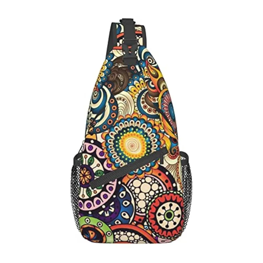 IUBBKI Zaino a tracolla Daypack Borsa a tracolla grande con portabottiglie per uomo Donna Palestra Viaggio Escursionismo Borse p