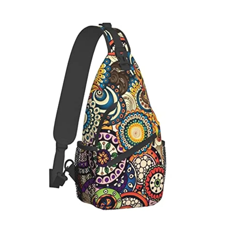 IUBBKI Zaino a tracolla Daypack Borsa a tracolla grande con portabottiglie per uomo Donna Palestra Viaggio Escursionismo Borse p