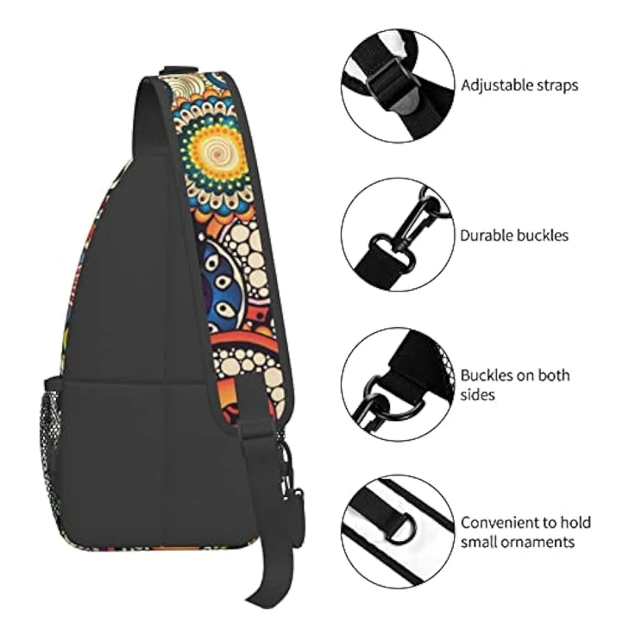 IUBBKI Zaino a tracolla Daypack Borsa a tracolla grande con portabottiglie per uomo Donna Palestra Viaggio Escursionismo Borse p