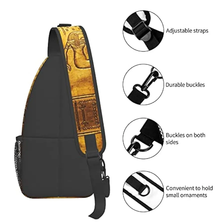 IUBBKI Zaino a tracolla Daypack Borsa a tracolla grande con portabottiglie per uomo Donna Palestra Viaggio Escursionismo Borse p