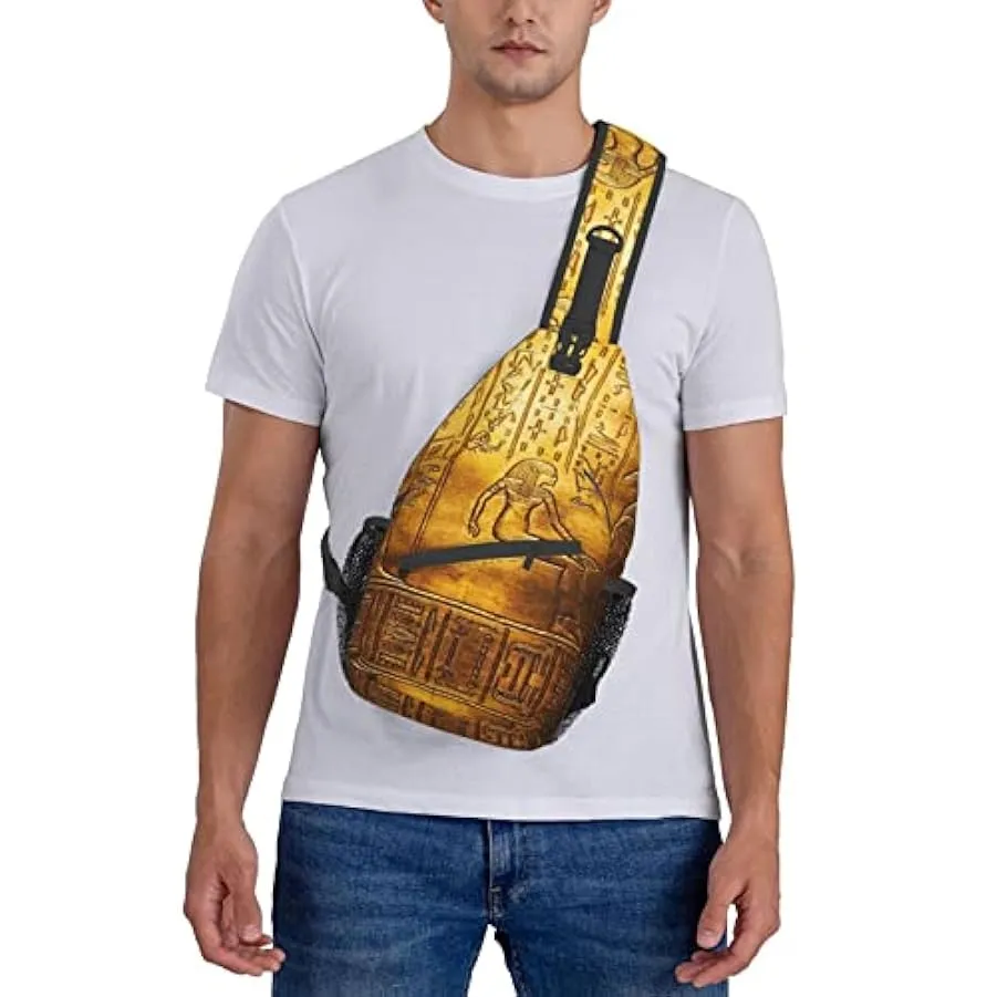 IUBBKI Zaino a tracolla Daypack Borsa a tracolla grande con portabottiglie per uomo Donna Palestra Viaggio Escursionismo Borse p