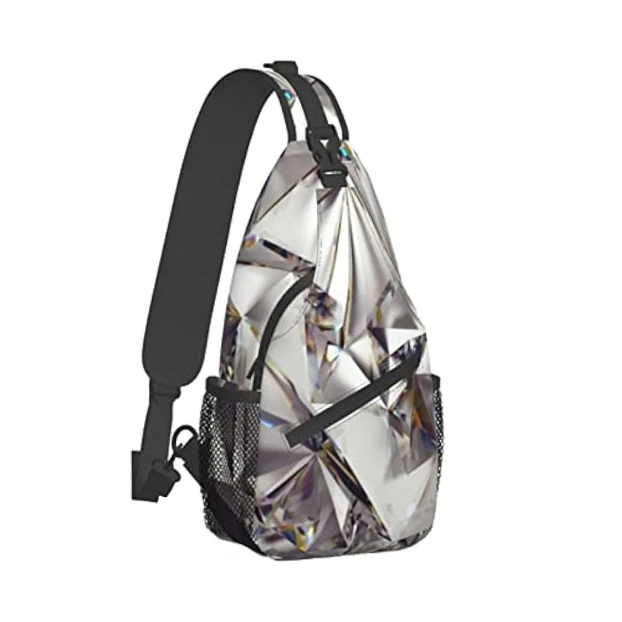 IUBBKI Zaino a tracolla Daypack Borsa a tracolla grande con portabottiglie per uomo Donna Palestra Viaggio Escursionismo Borse p