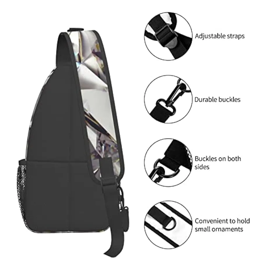IUBBKI Zaino a tracolla Daypack Borsa a tracolla grande con portabottiglie per uomo Donna Palestra Viaggio Escursionismo Borse p