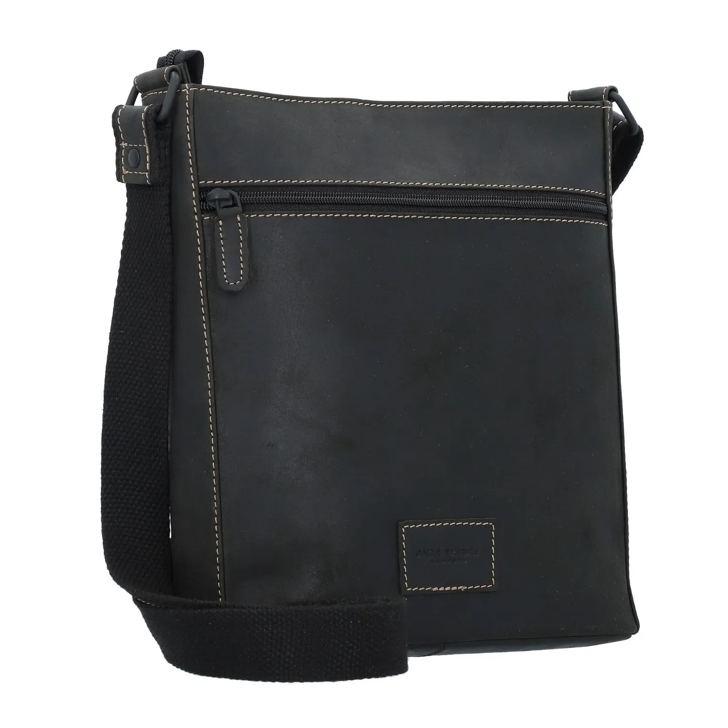 Jack Kinsky Baltimore 30 Borsa a tracolla Pelle 30 cm