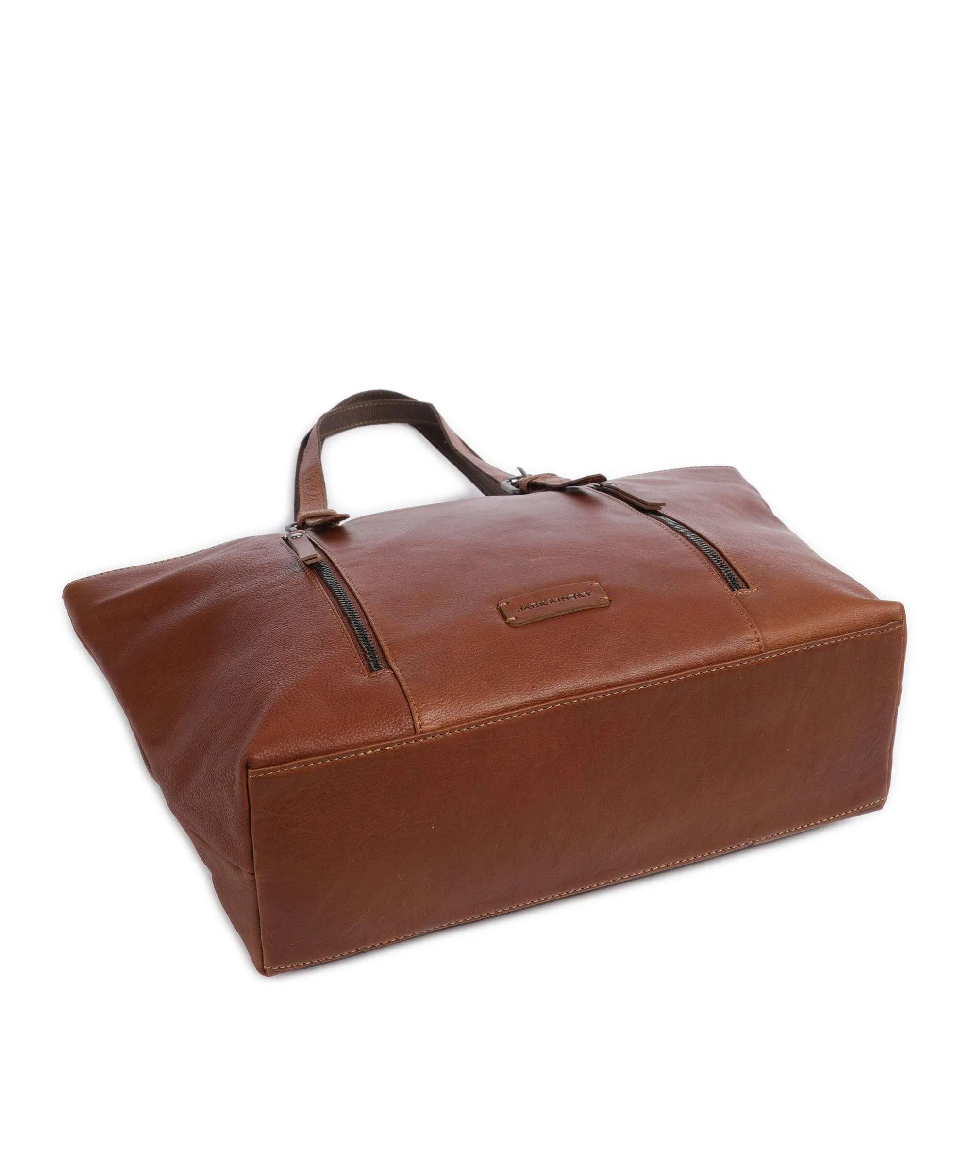  Jack Kinsky Montreal 25N Borsa shopper pelle granulata cognac  