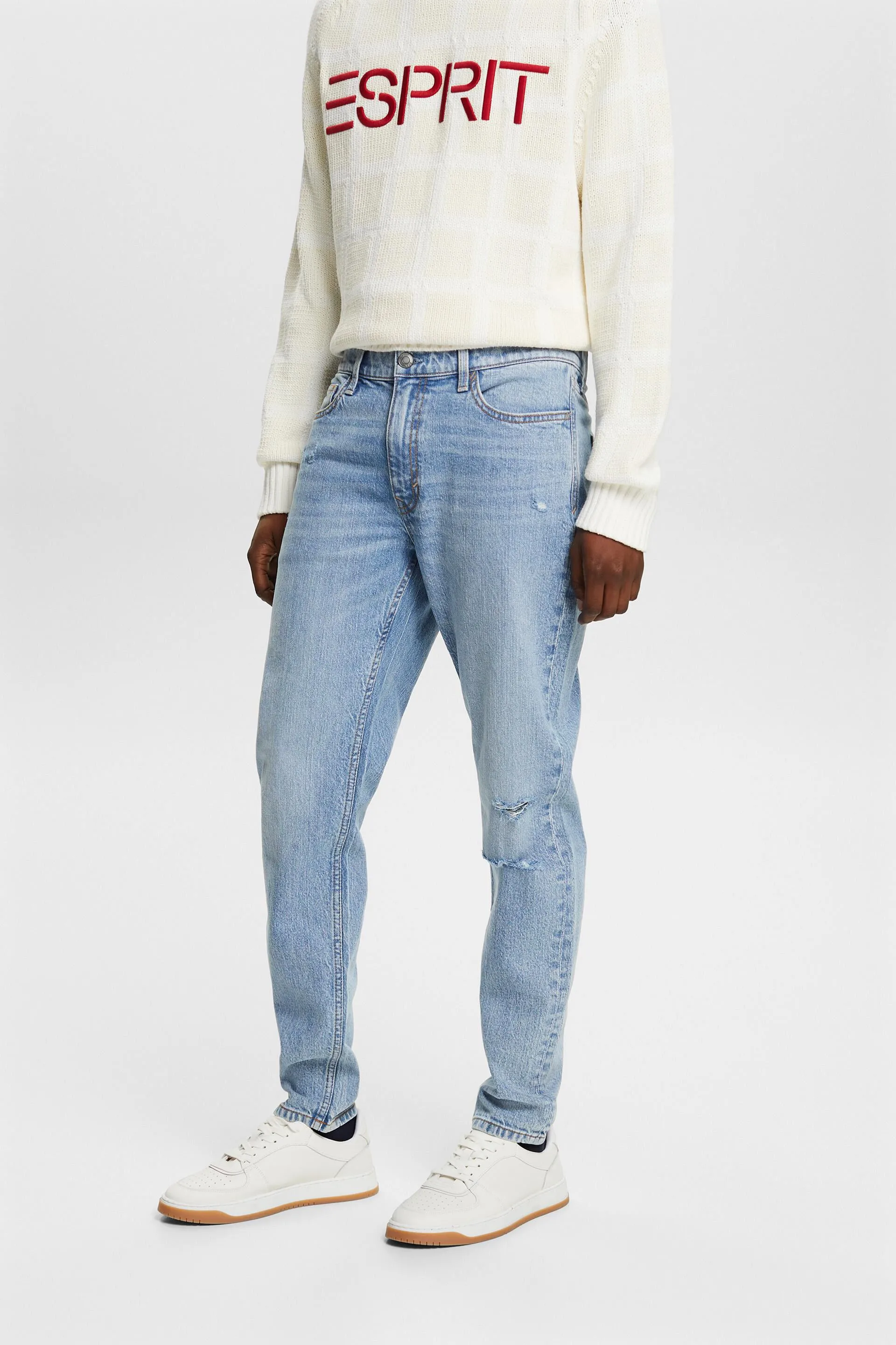 Jeans Regular affusolati a vita media