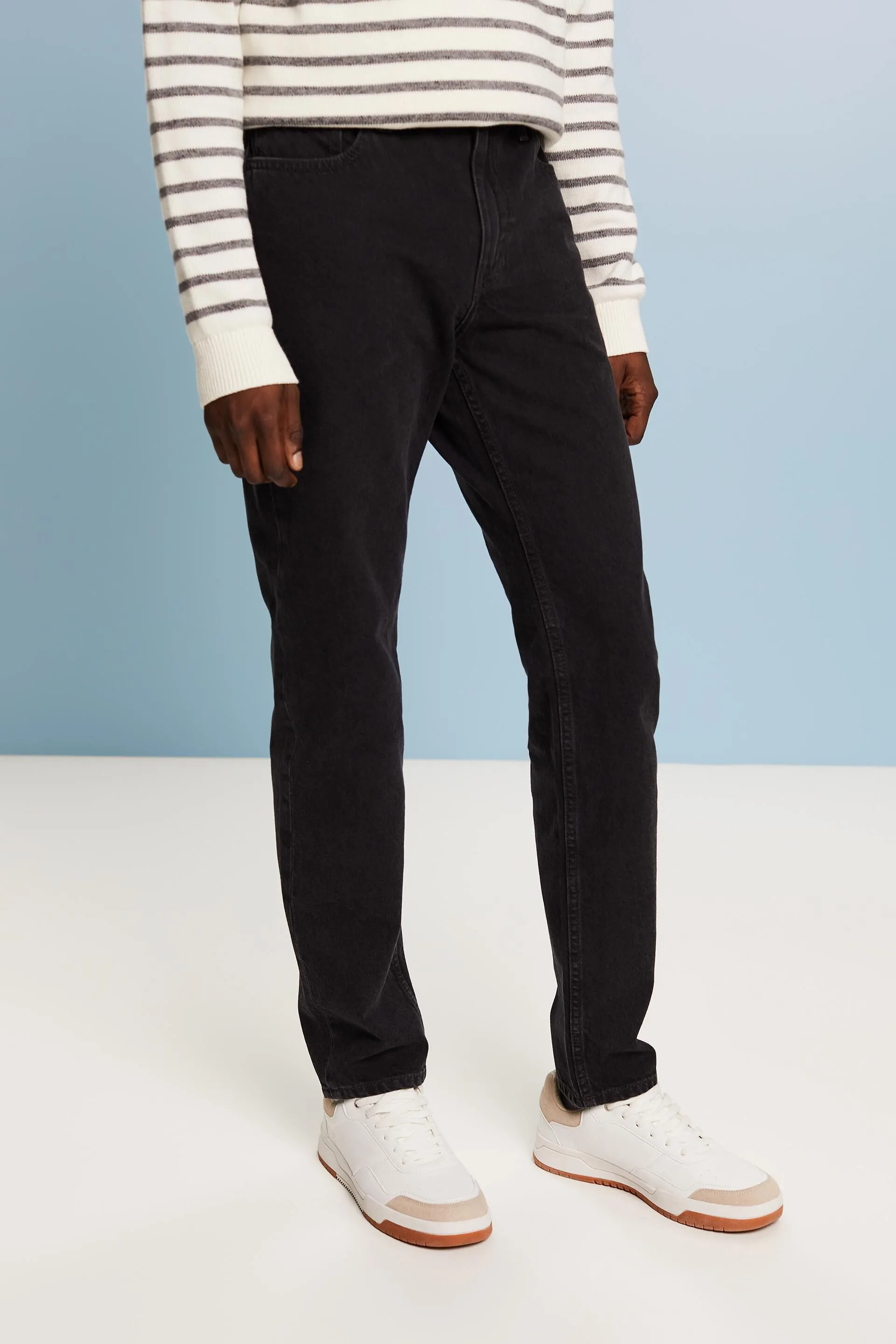 Jeans tapered a vita media