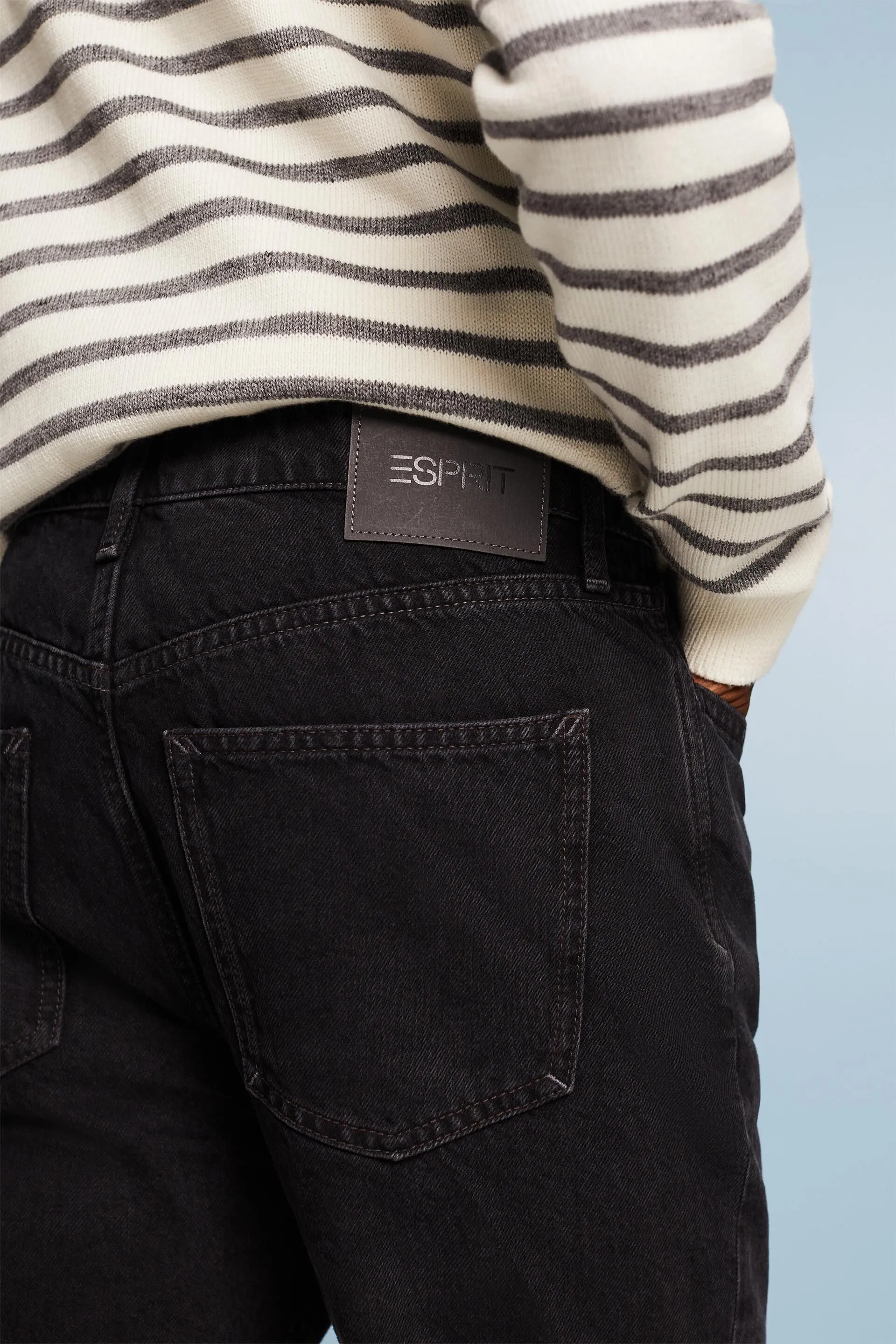 Jeans tapered a vita media