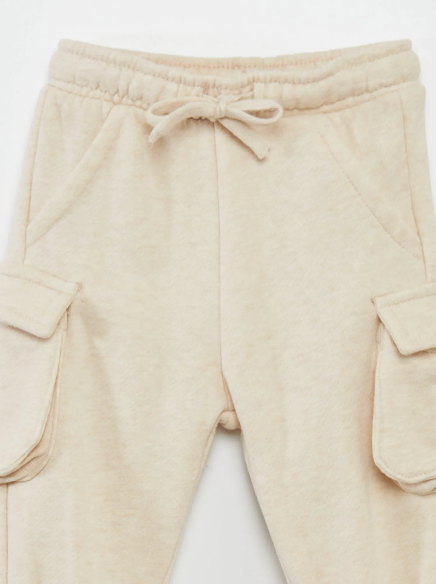 Joggers con tasche con patta - BEIGE
