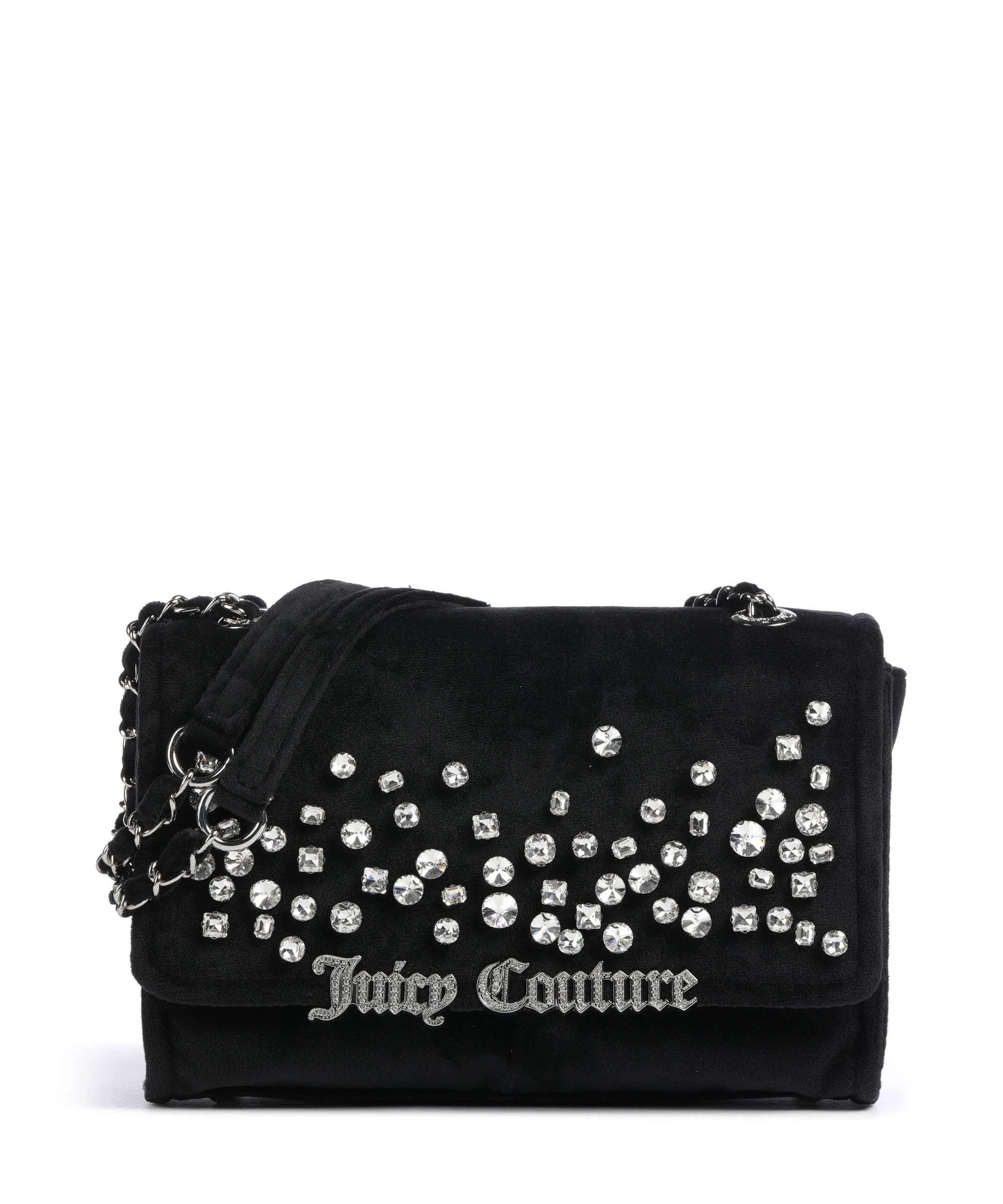  Juicy Couture Iris Borsa a spalla poliestere nero  