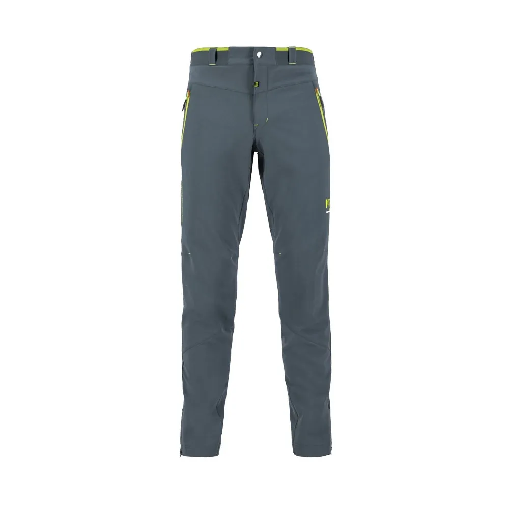 Karpos Pantaloni Trekking Pietena Grigio Lime Uomo