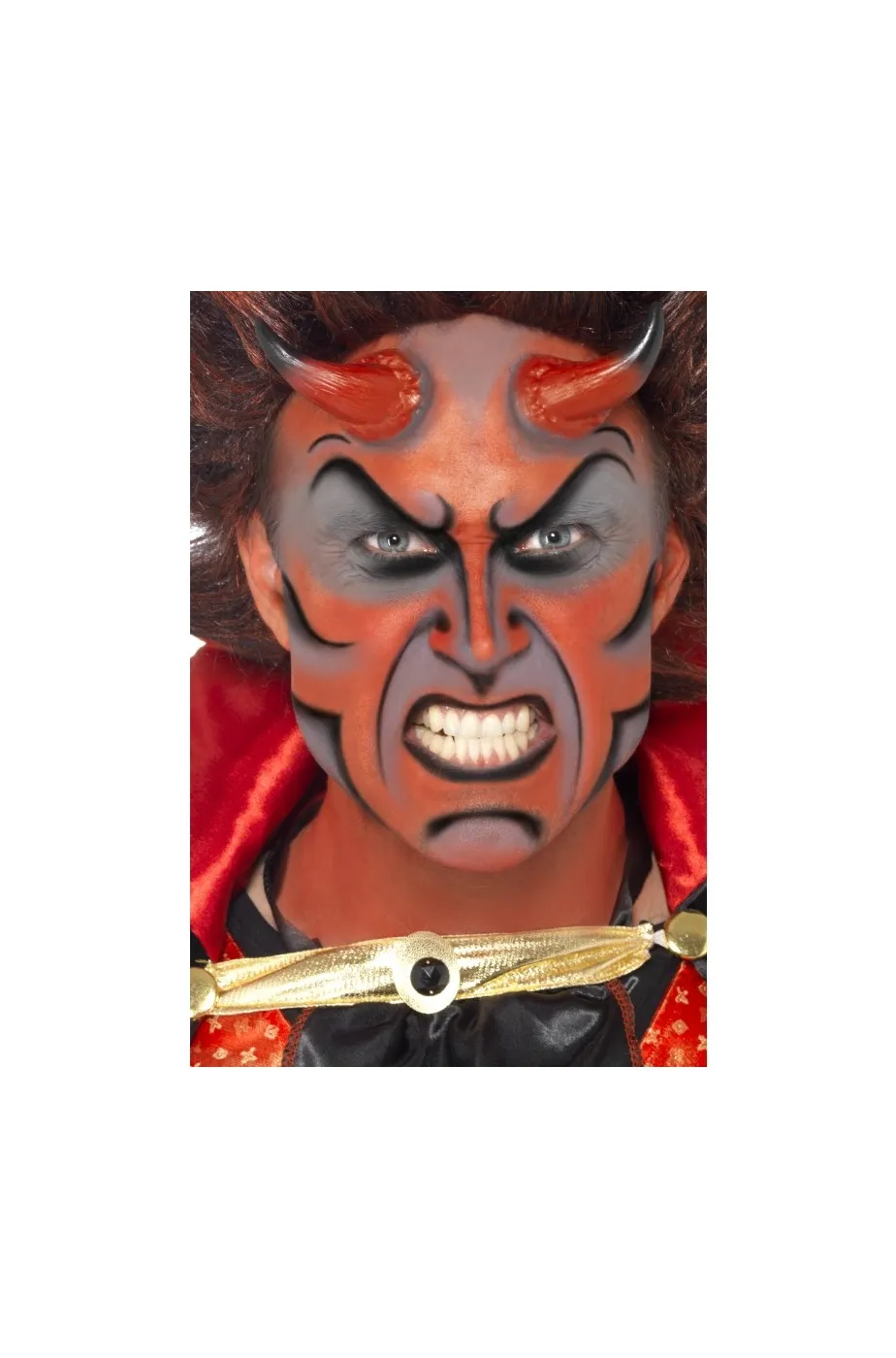 Kit Trucco Halloween da Diavolo o Diavolessa con corna