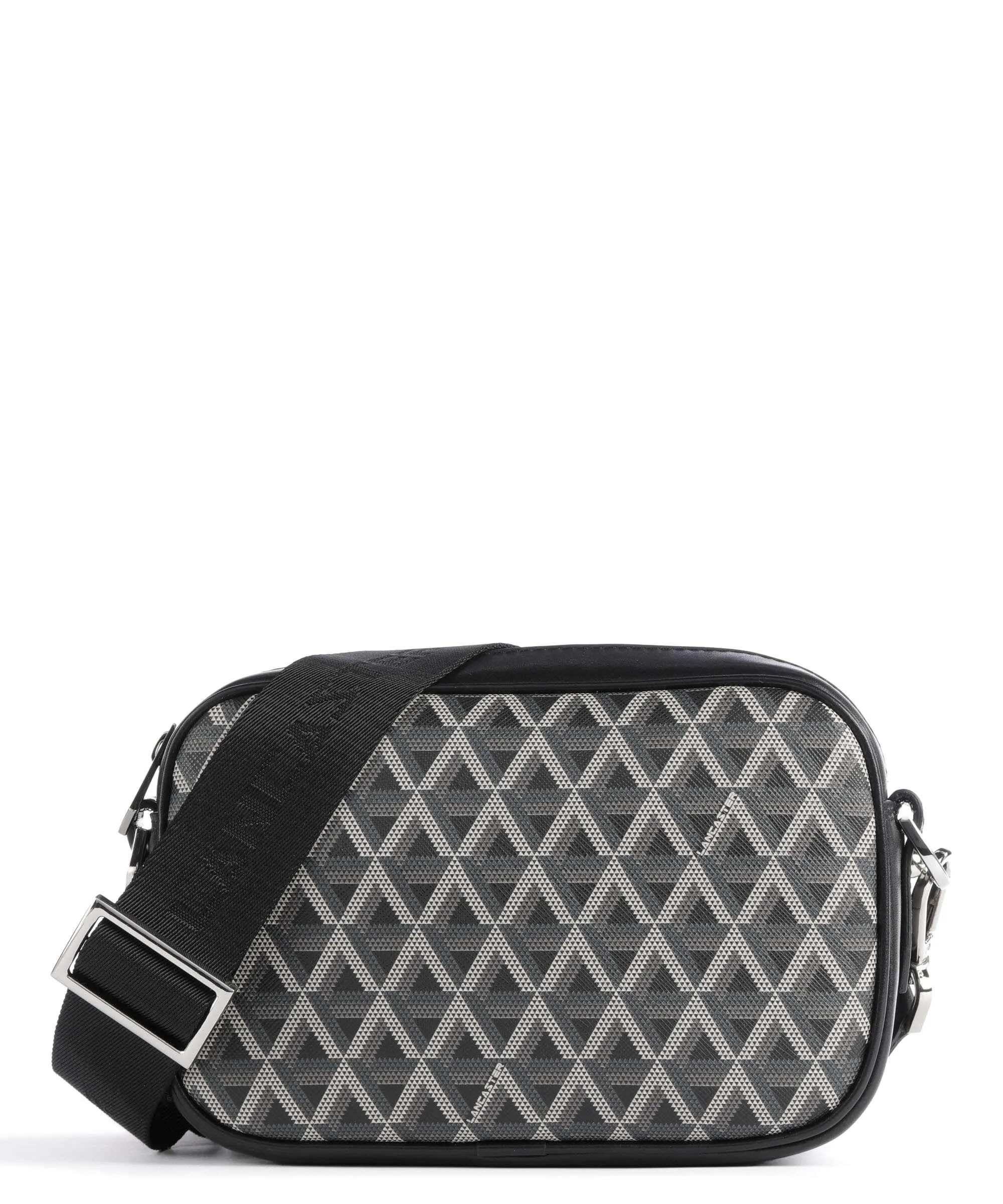  Lancaster Ikon IT Borsa a tracolla pelle sintetica nero  